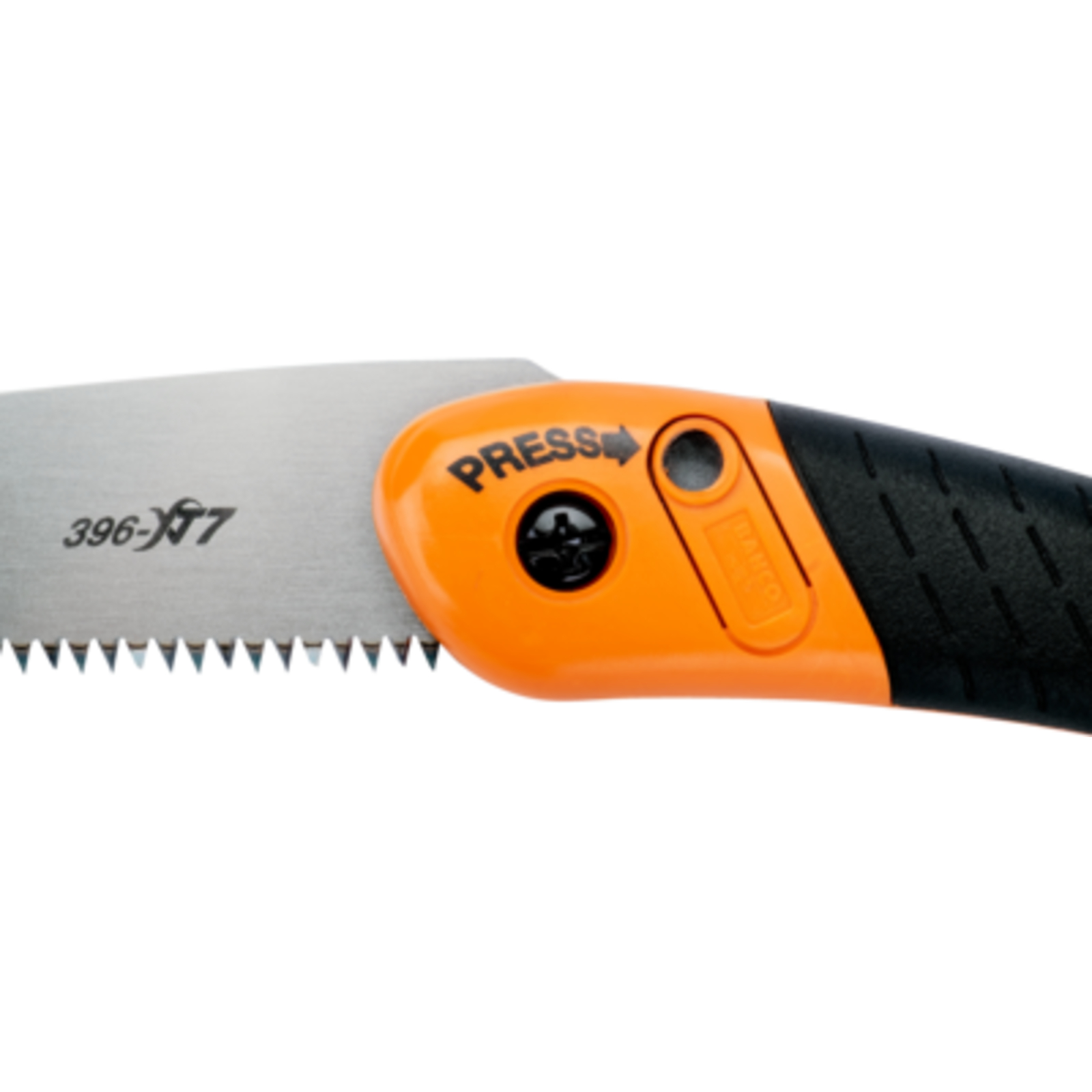 Scie arboricole repliable 7 dents 190 mm poignée bimatière BAHCO - 396-HP