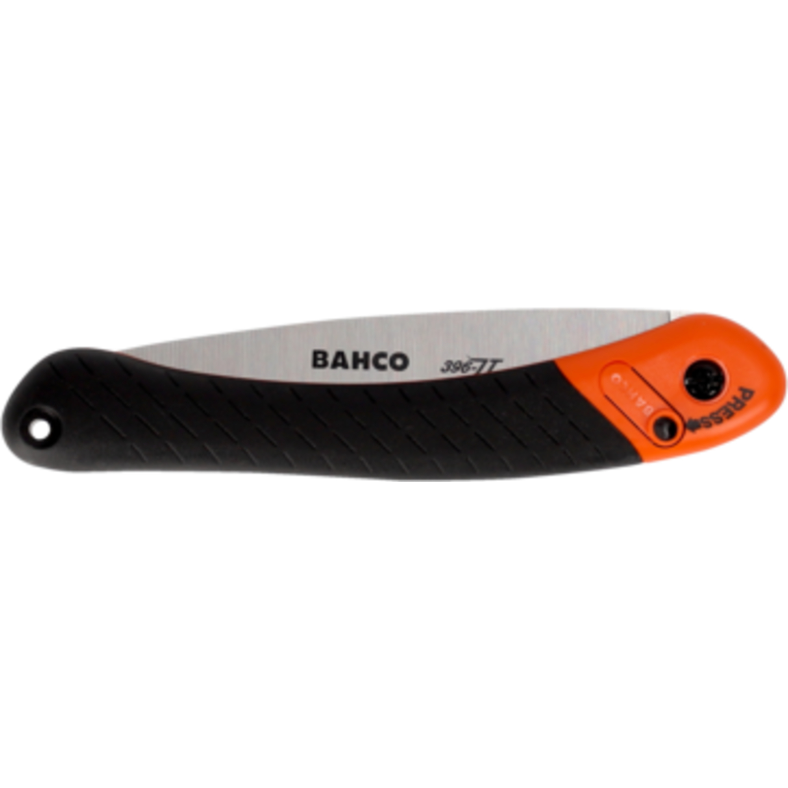 Scie arboricole repliable 190 mm 7 dents au pouce poignée bimatière BAHCO - 396-JT