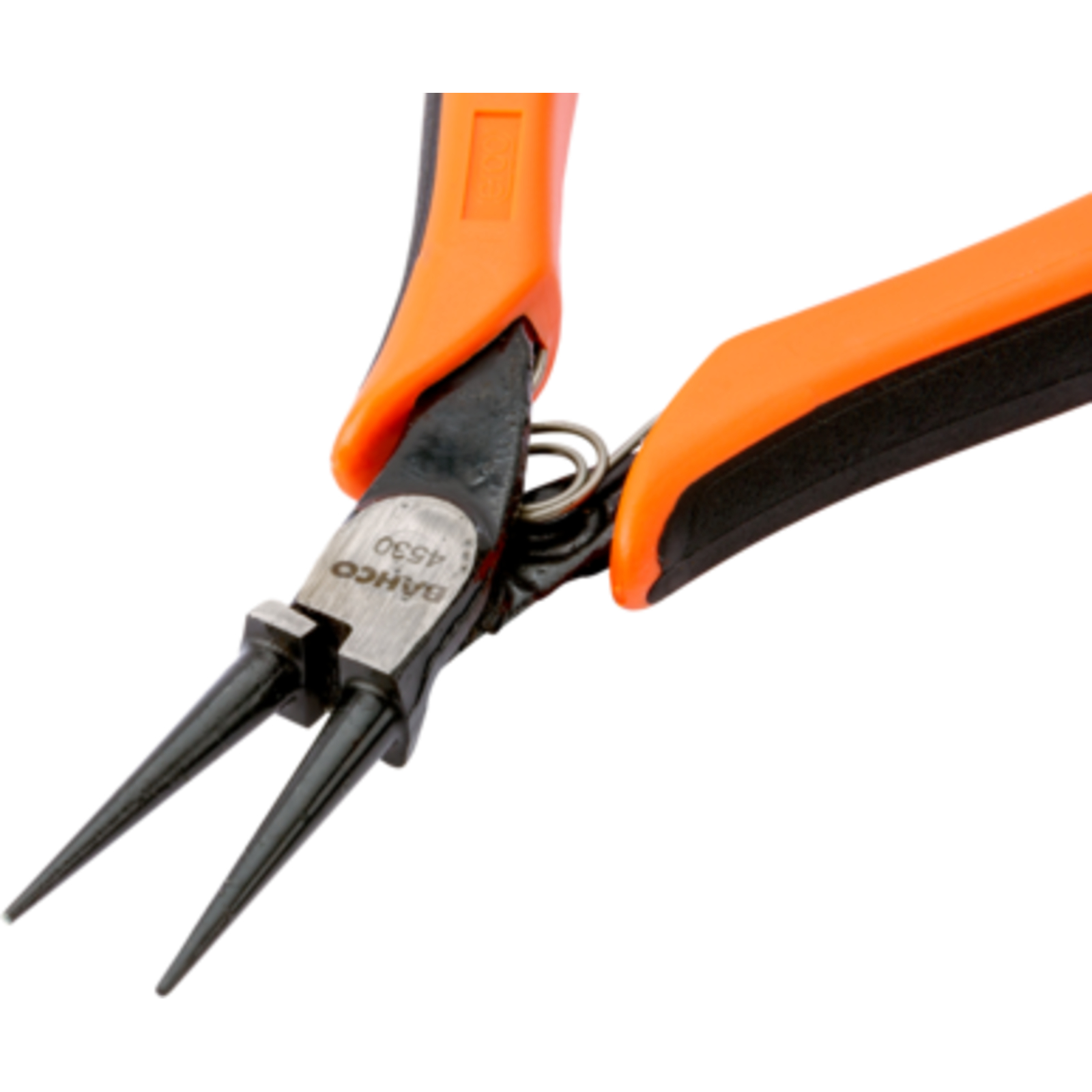 Pince à bec rond compacte 135 mm avec poignées bimatière ERGO finition phosphatée BAHCO - 4530