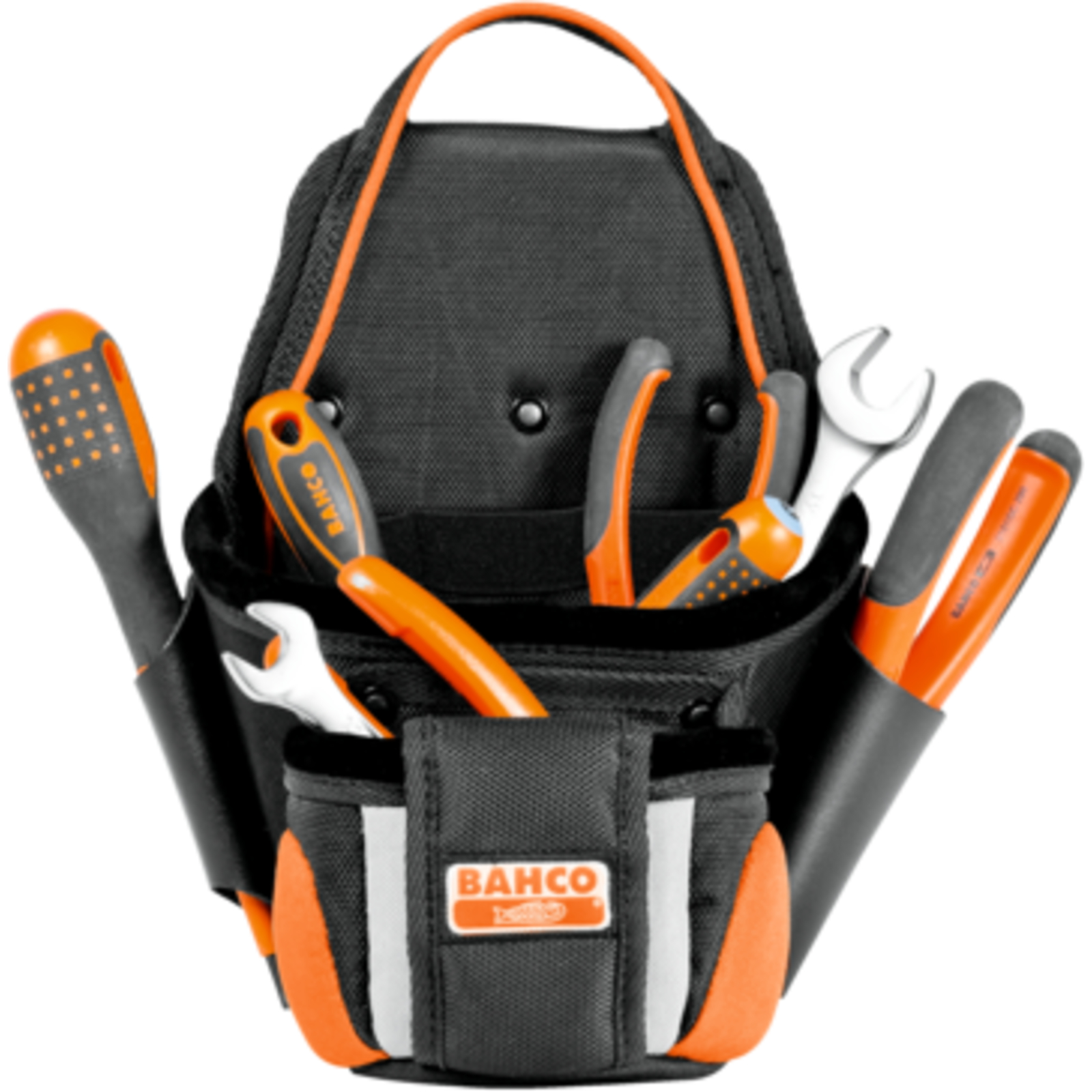 Porte-outils avec 2 poches pour chutes 265 x 130 x 285 mm polyester 1680 deniers BAHCO - 4750-2PP-1