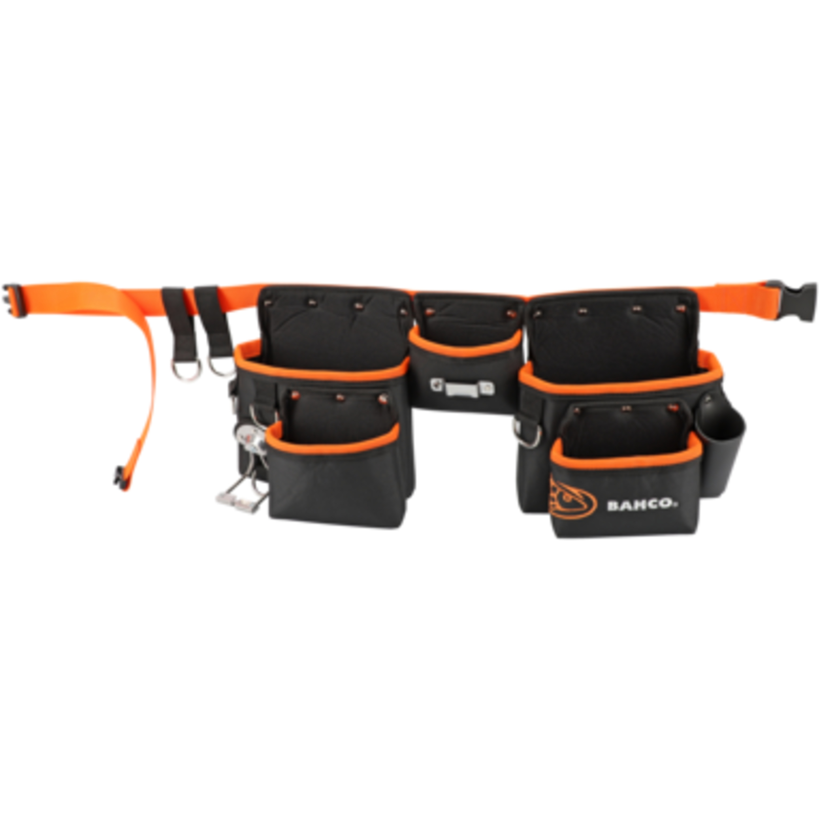 Ceinture porte-outils 3 poches 4 anneaux sécurité nylon 1350 mm BAHCO - 4750-3PB-2