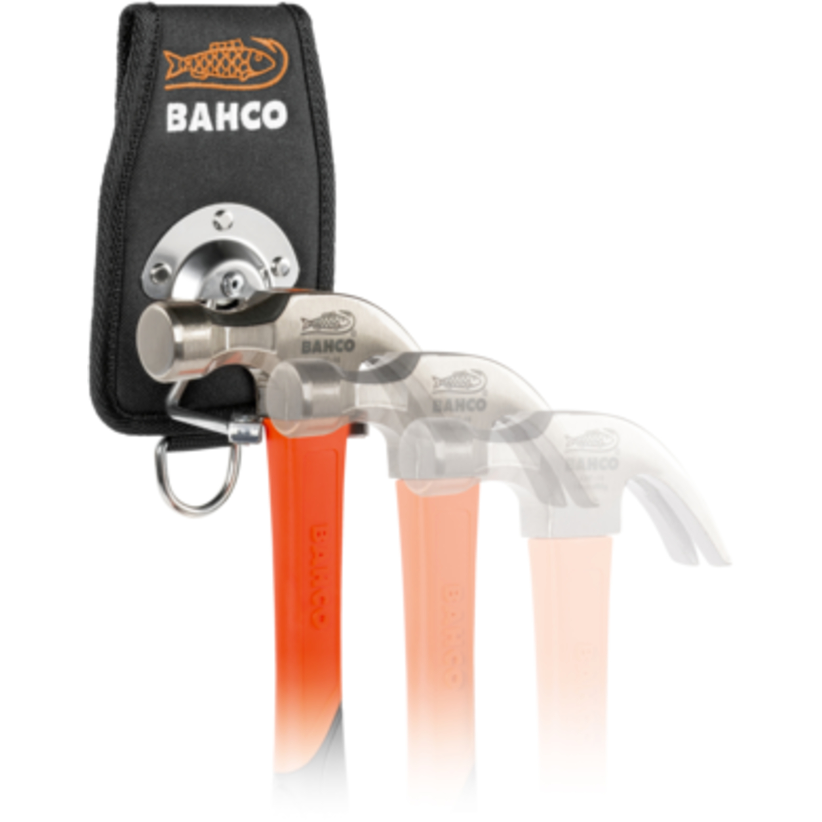 Porte-marteau avec anneau sécurité pour longe 120 x 70 x 180 mm BAHCO - 4750-HHO-2