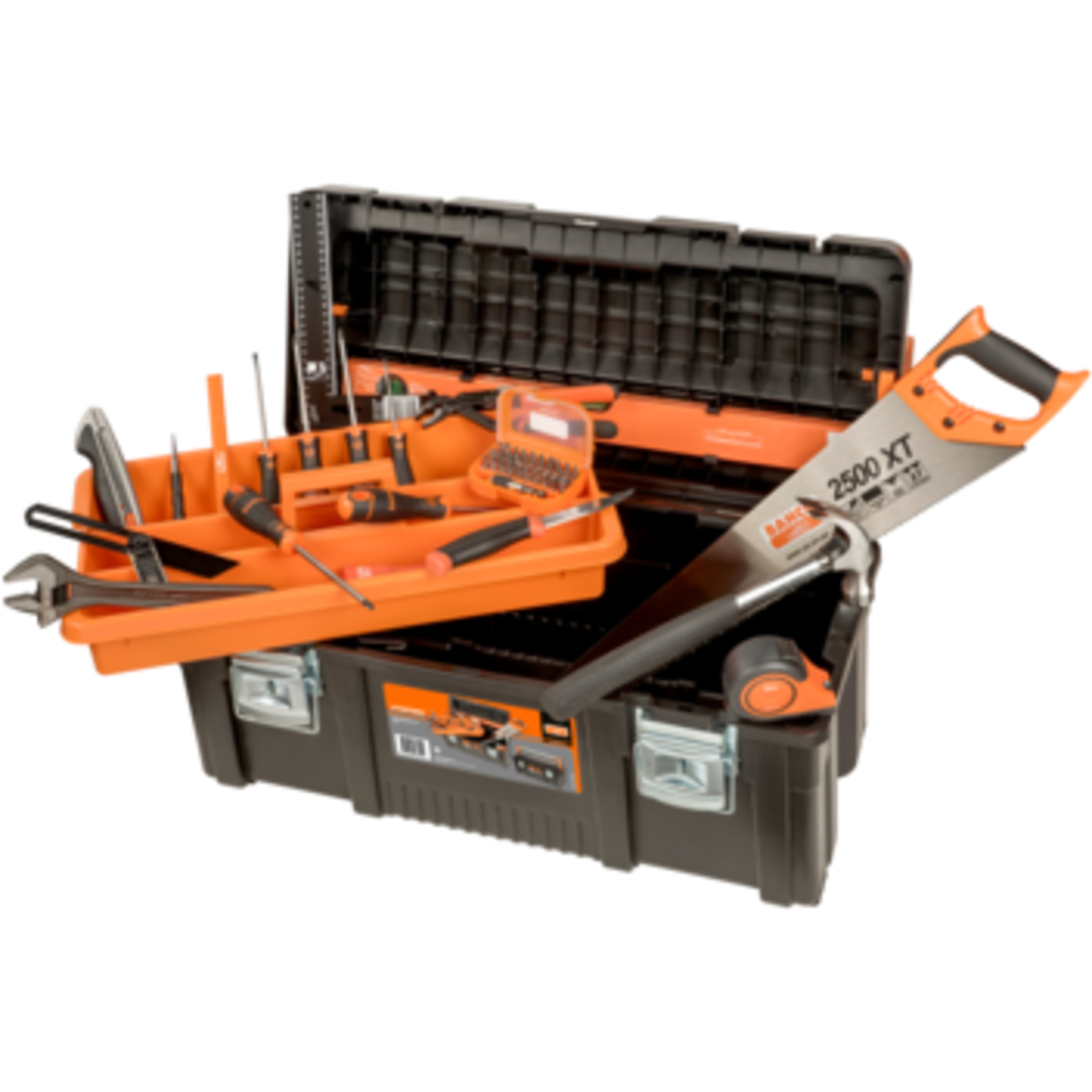 Boîte à outils usage intensif 650 mm avec plateau intérieur cadenassable BAHCO - 4750PTB65