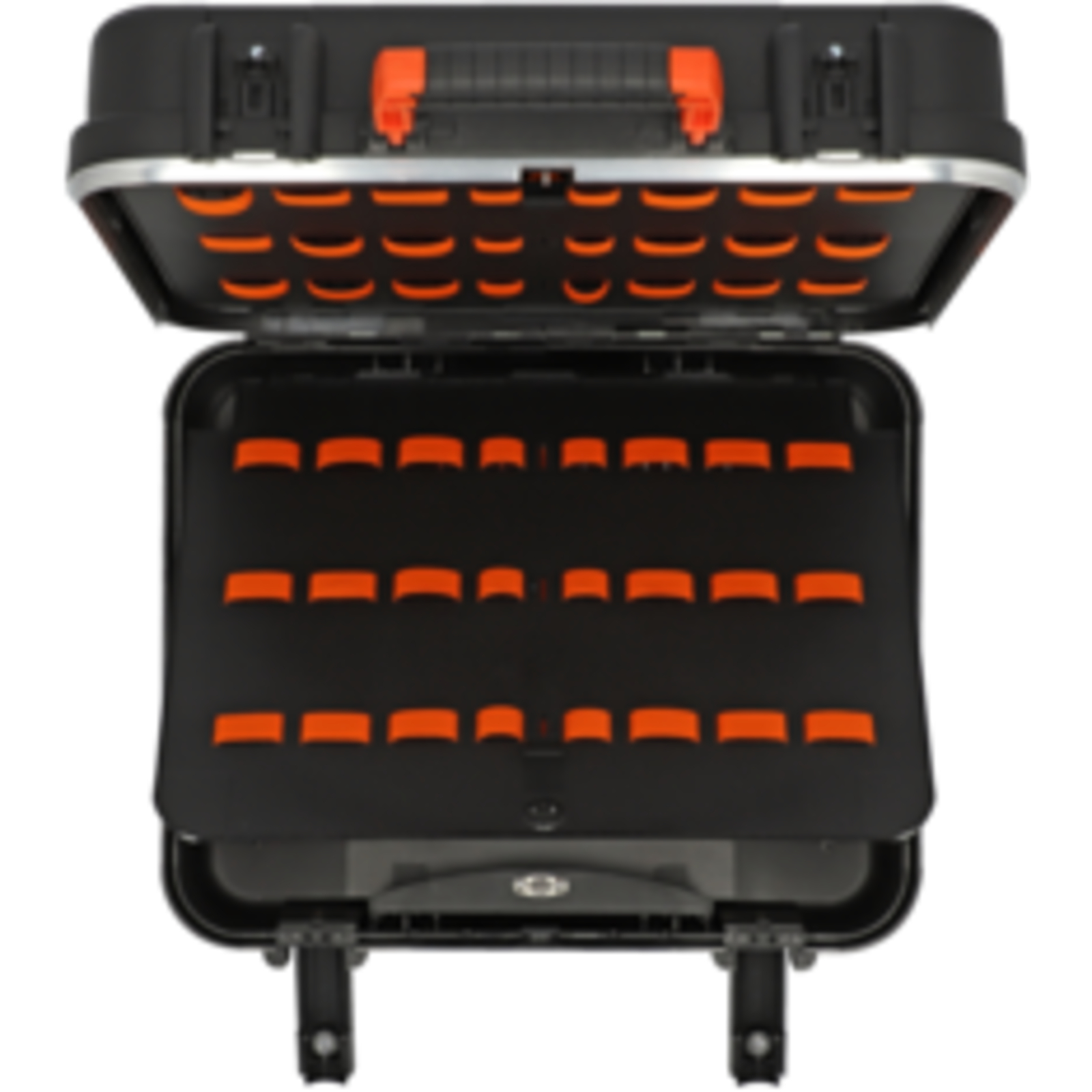 Boîte à outils rigide 23 L avec fermeture clé et compartiments BAHCO - 4750RC01