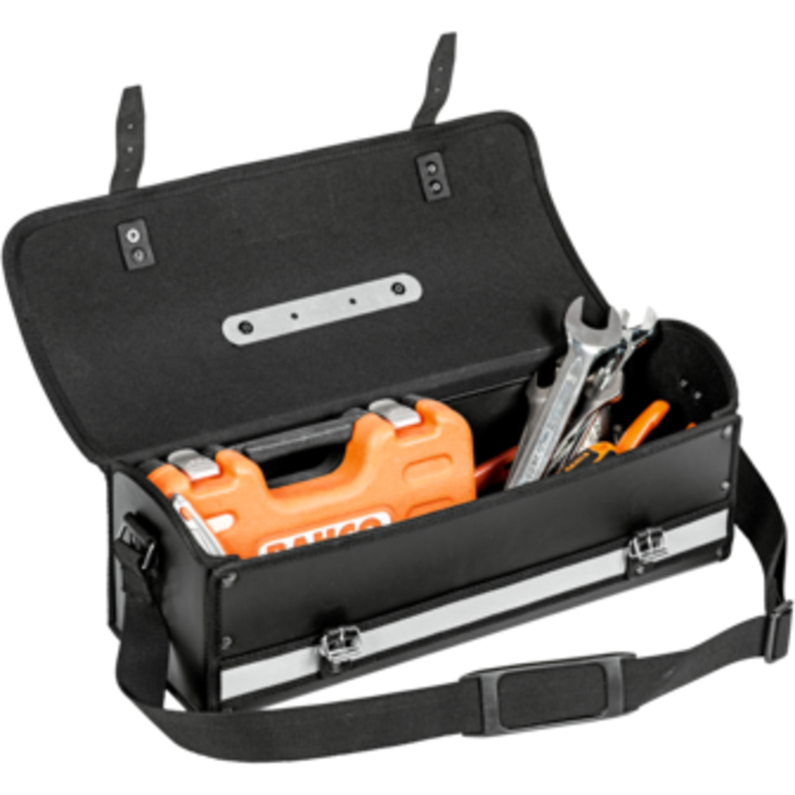 Mallette à outils tube cuir synthétique 510 mm avec sangles ajustables BAHCO - 4750-TOCST-1