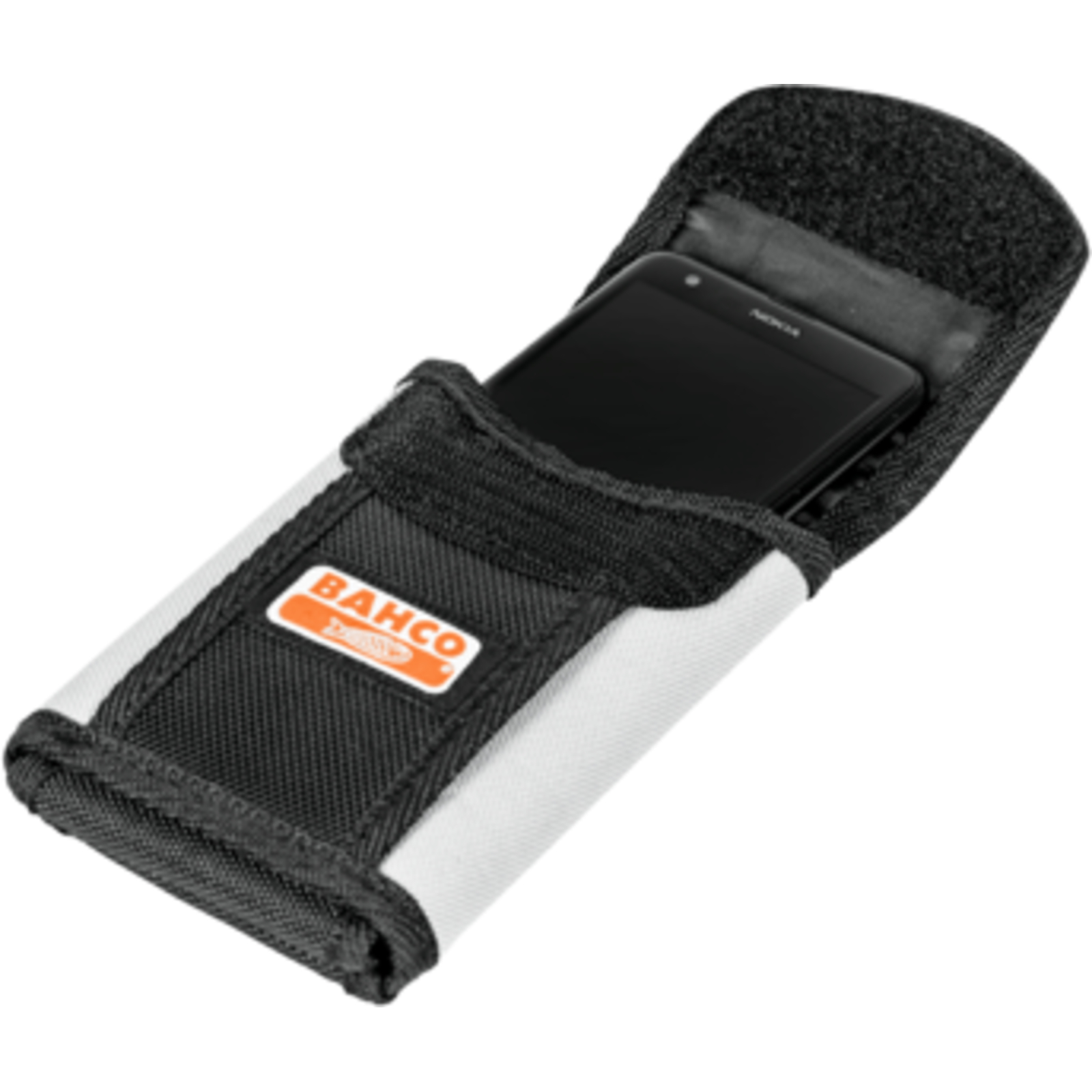 Pochette téléphone verticale 75 x 60 x 150 mm polyester 1680 deniers avec rabat et attache Velcro BAHCO - 4750-VMPH-1