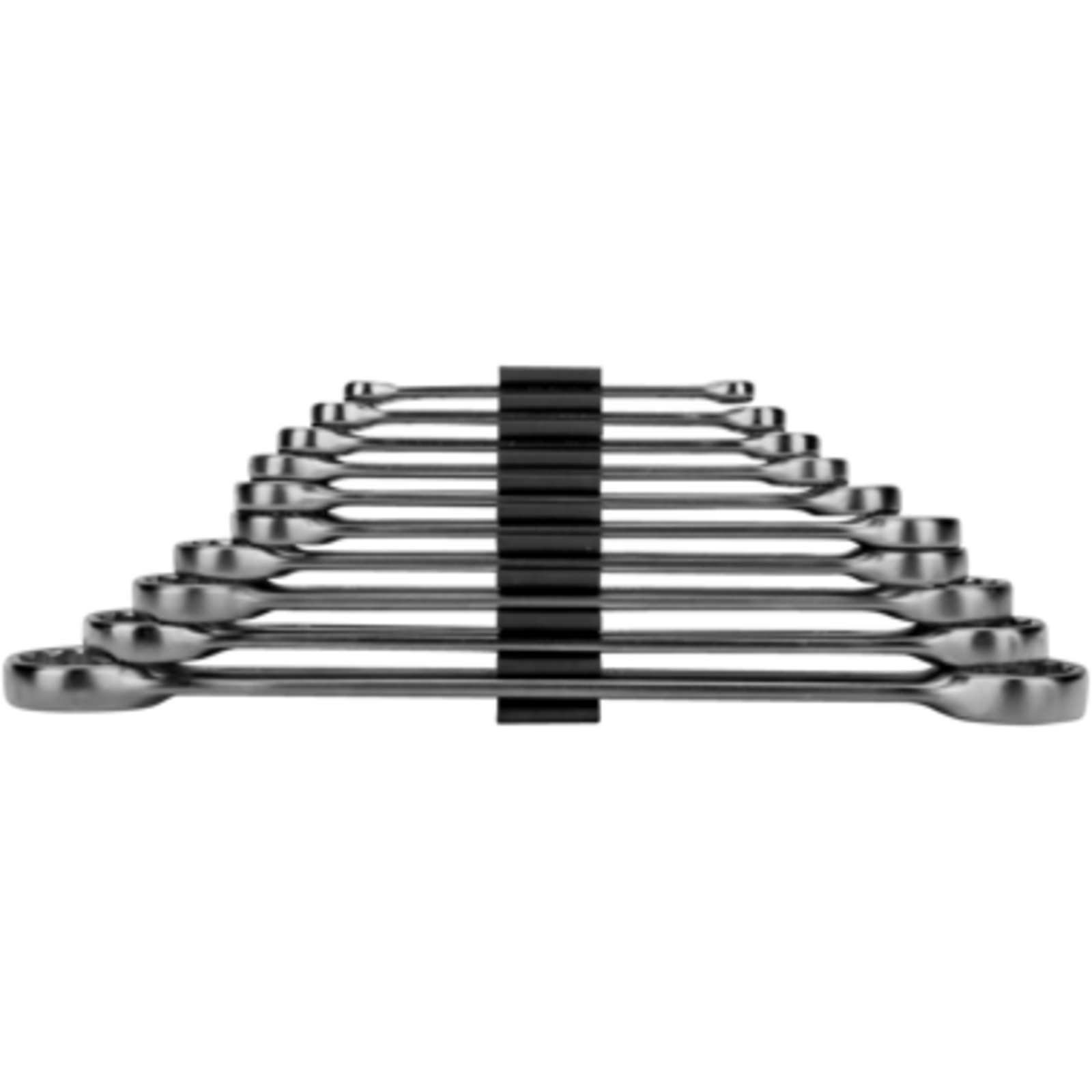 Jeu de clés polygonales doubles métriques 10 pcs avec clip plastique BAHCO - 4M/10C