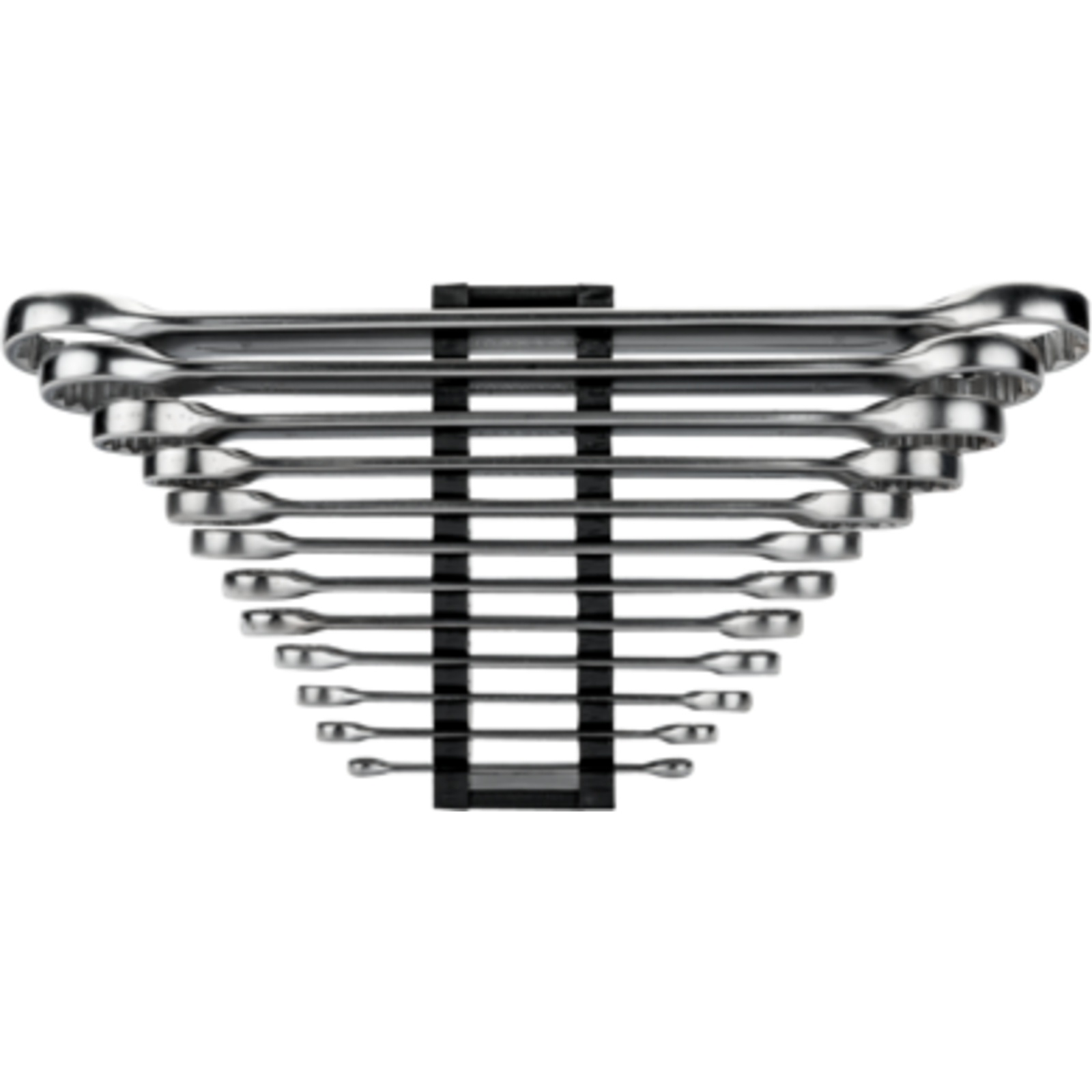 Jeu de clés polygonales doubles métriques 12 pcs avec finition chromée BAHCO - 4M/12C
