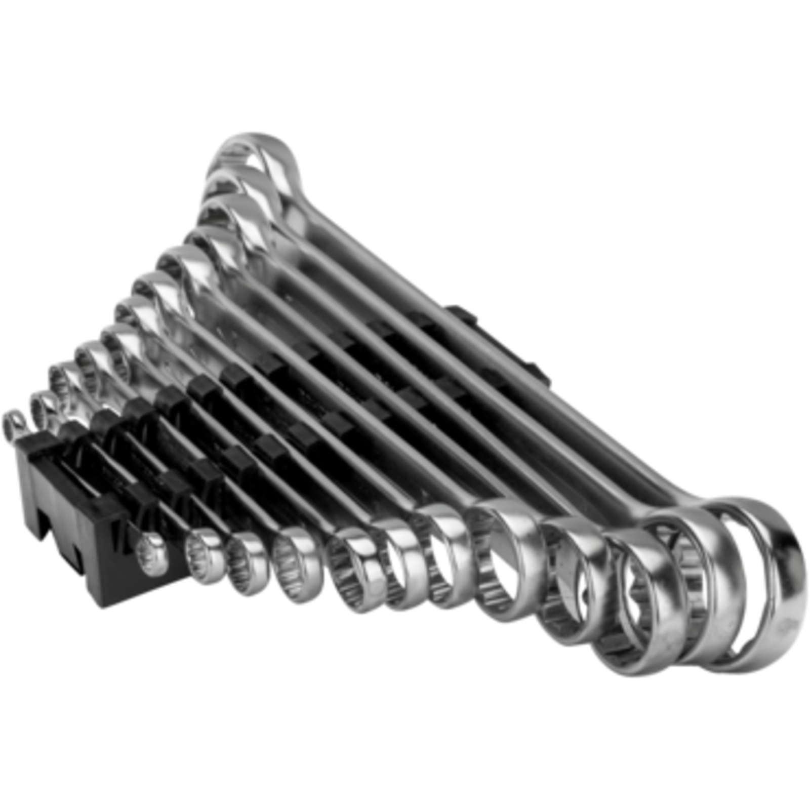 Jeu de clés polygonales doubles métriques 12 pcs avec finition chromée BAHCO - 4M/12C
