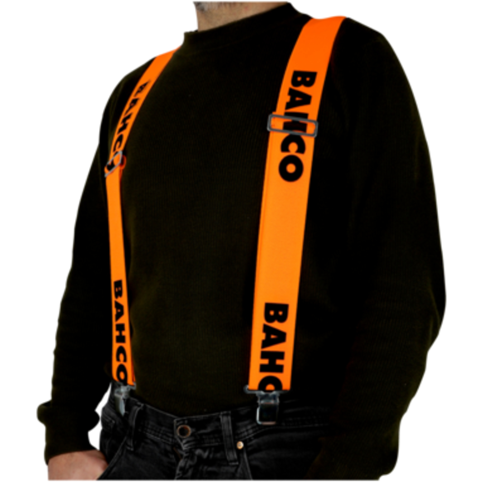 Bretelles robustes extra larges 5 cm avec fermoirs 200 cm BAHCO - 5230