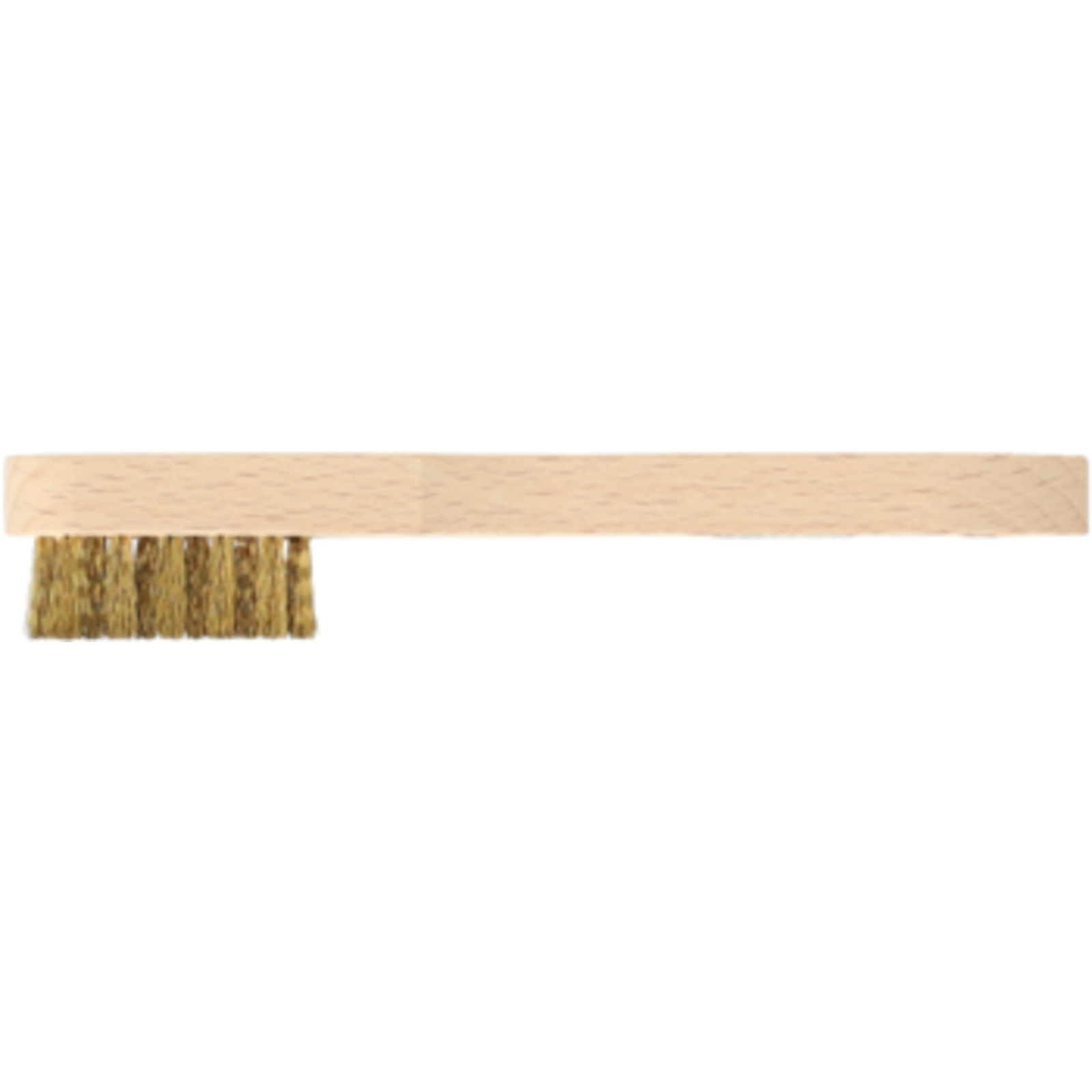 Brosse à bougie nettoyage têtes bougies 3 rangées laiton manche bois BAHCO - 52
