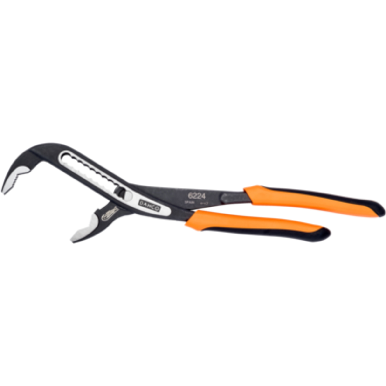 Pince multiprise 250 mm poignées bimatière BAHCO - 6224