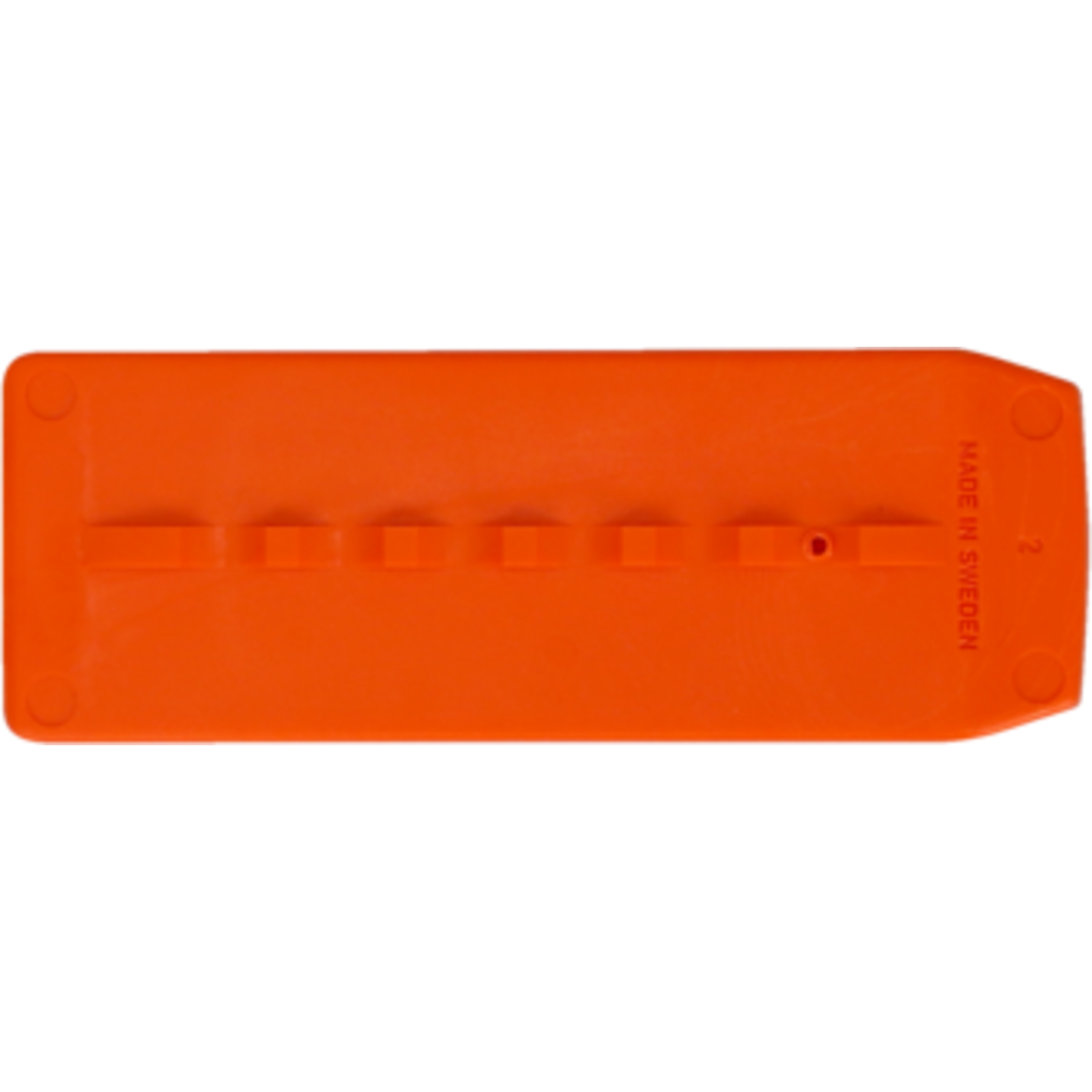 Coin d'abattage thermoplastique 120 mm avec crans BAHCO - 6300