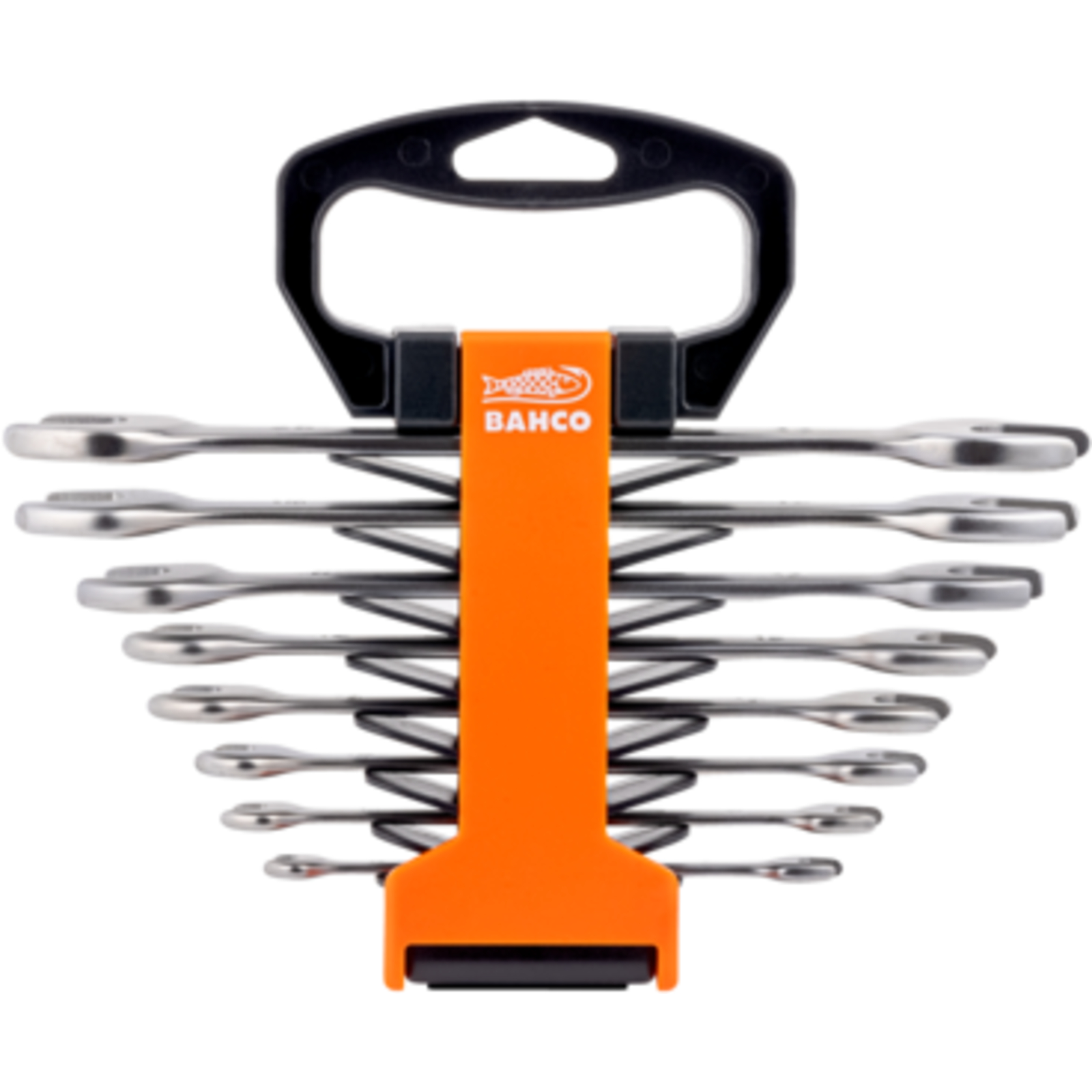 Jeu de clés à fourche doubles métriques 8 pcs avec étui plastique BAHCO - 6M/SH8