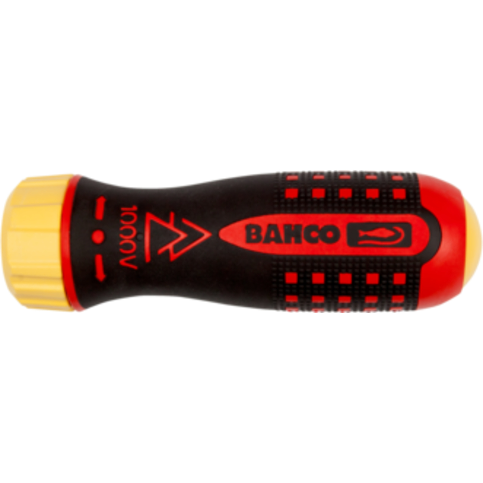 Tournevis à cliquet isolé 1000 V 6 lames manche bimatière ERGO BAHCO - 808060