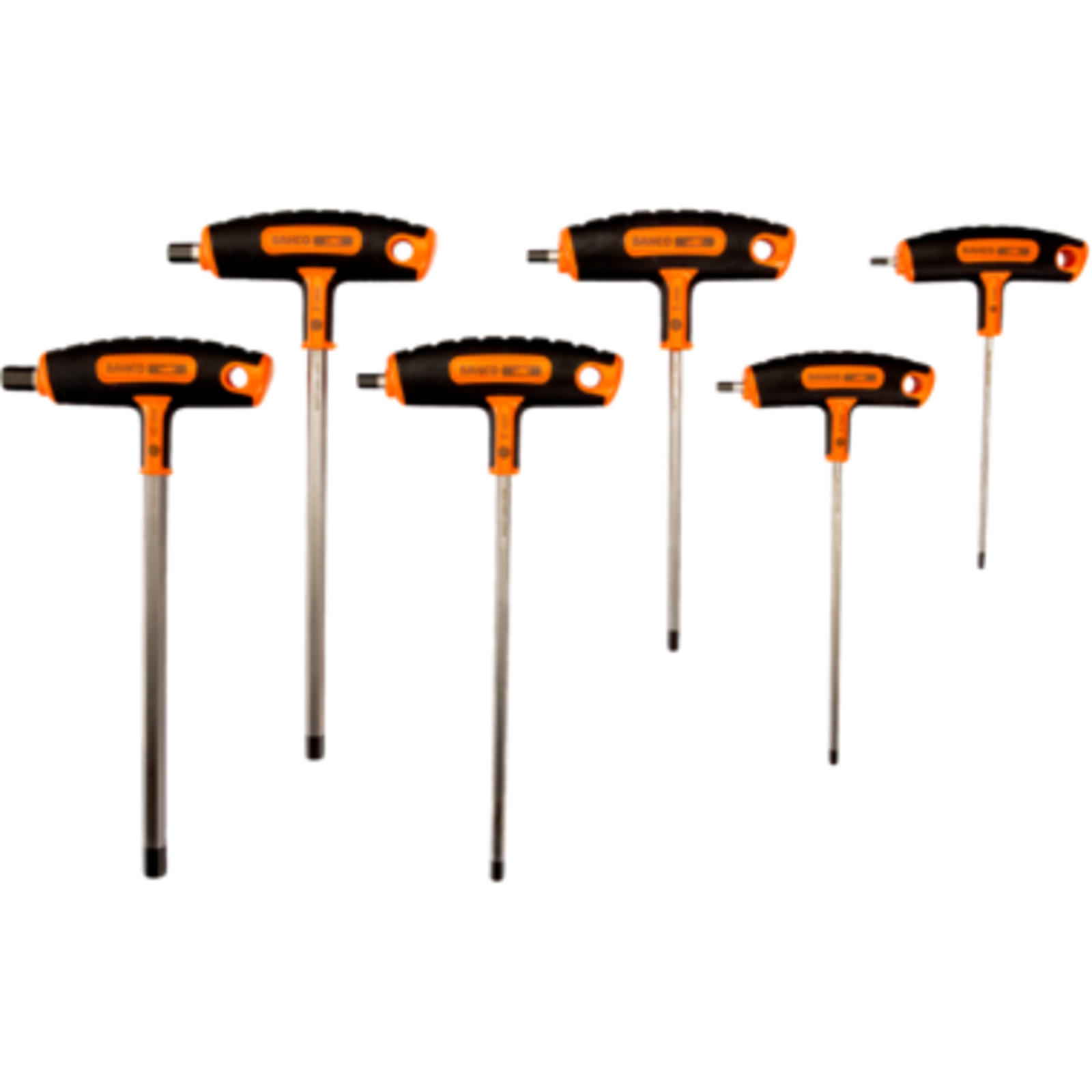 Jeu de tournevis 6 pans manche en T 3-10 mm 6 pcs BAHCO - 903T-1