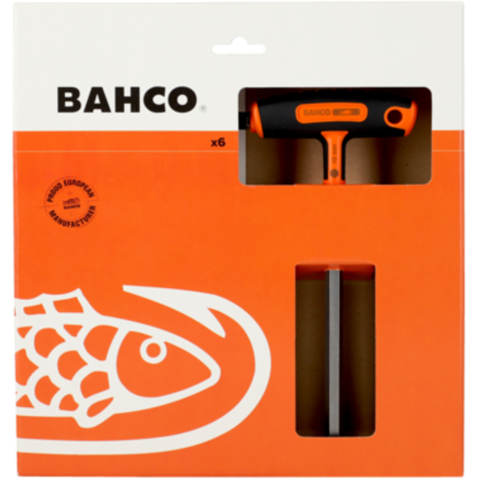 Jeu de tournevis 6 pans manche en T 3-10 mm 6 pcs BAHCO - 903T-1
