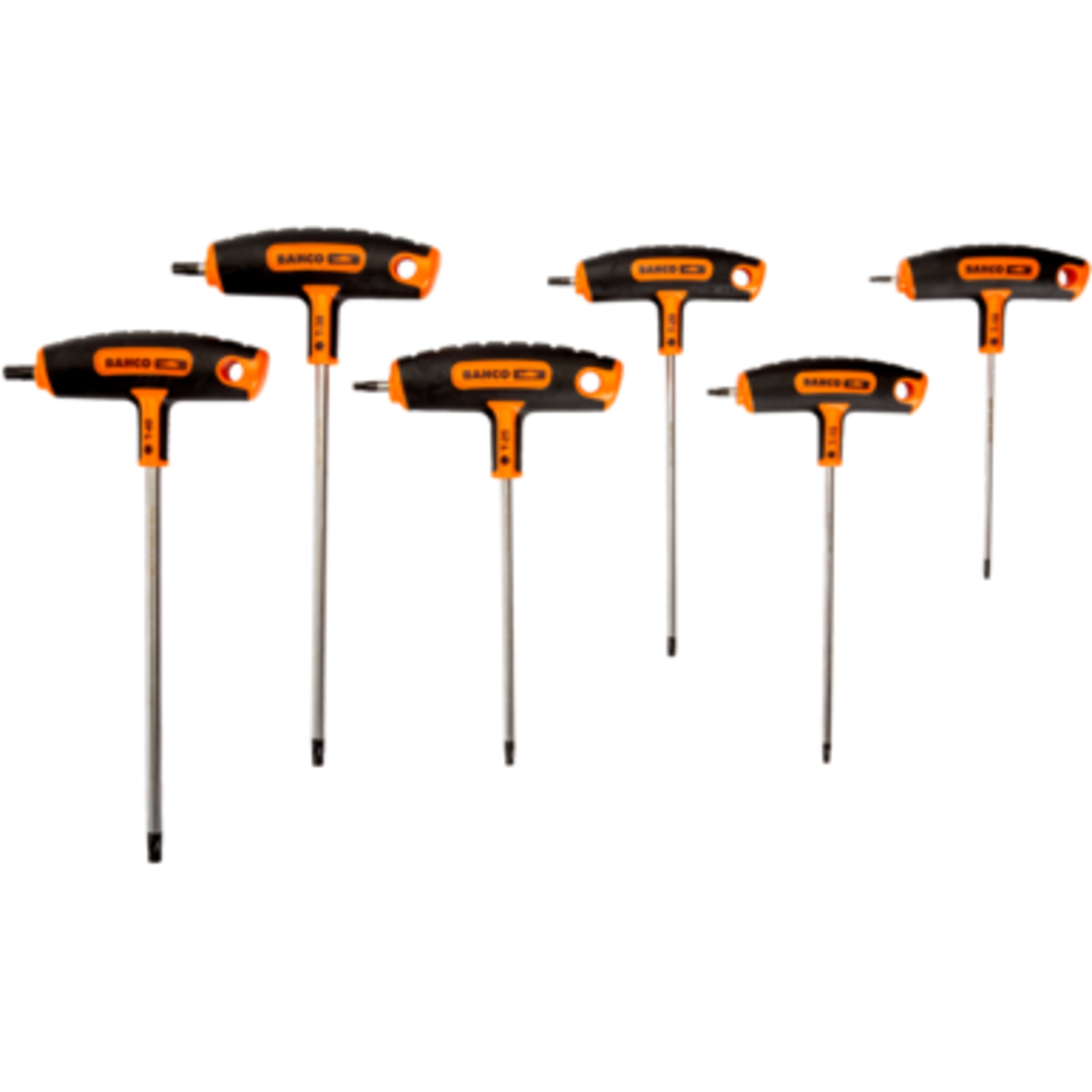 Jeu de tournevis TORX manche en T T10-T40 6 pièces BAHCO - 903T-2