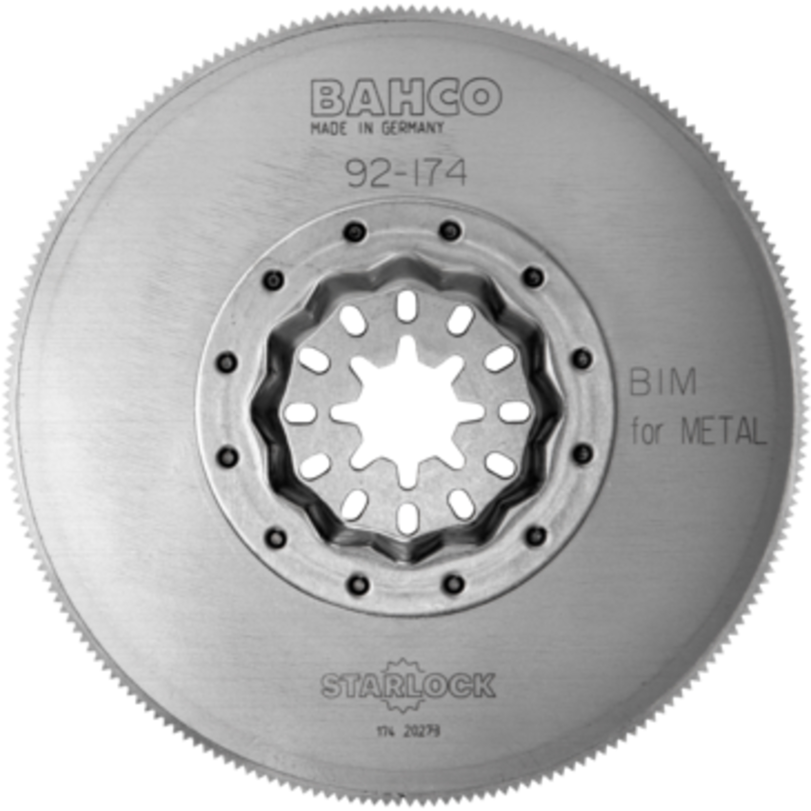 Lame circulaire bimétal multi-usages 85 mm Starlock BAHCO - 92-174-1P