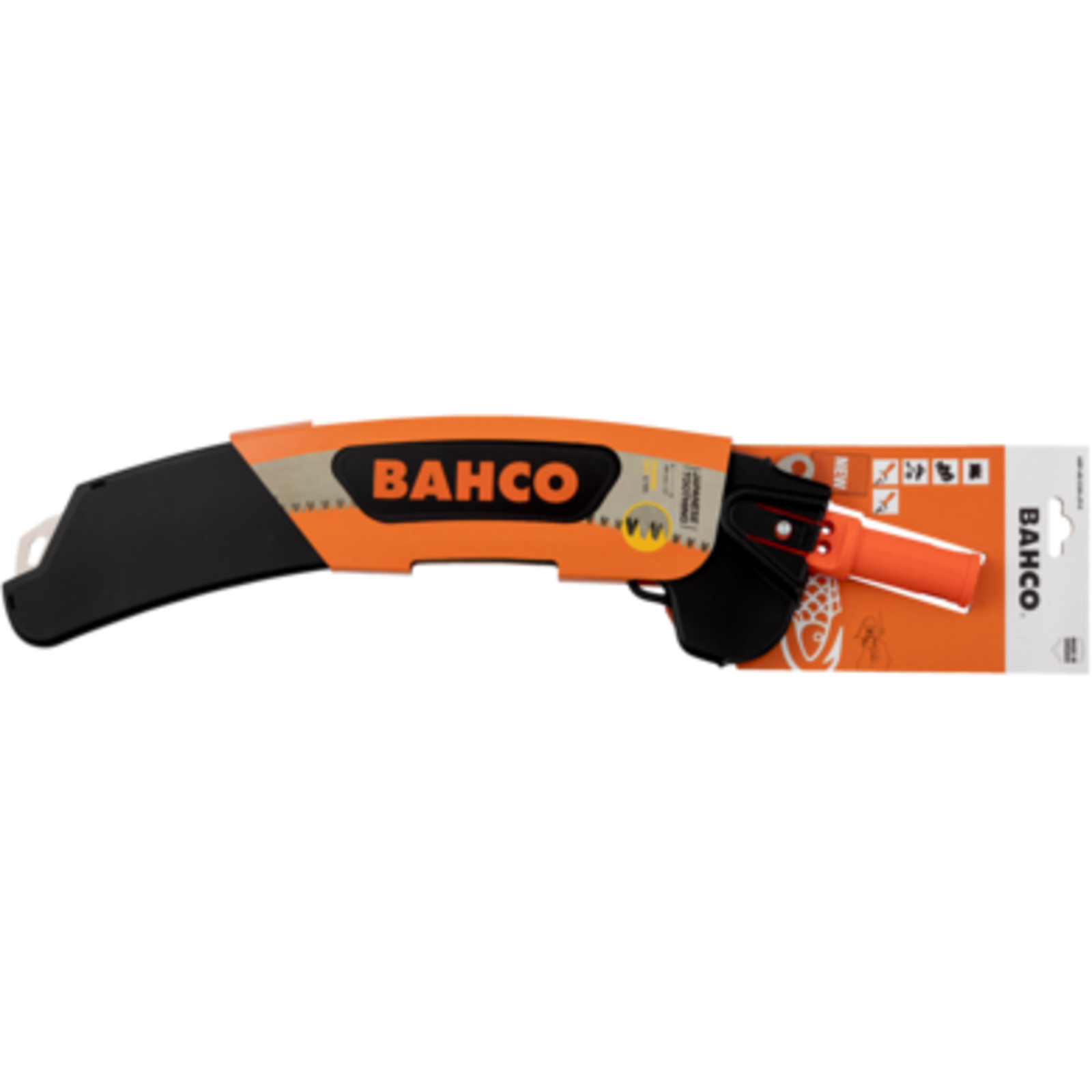 Scie sur perche coupe grossière 450 mm avec adaptateur ASP-1850 BAHCO - ASP-AS-C45-JT-C