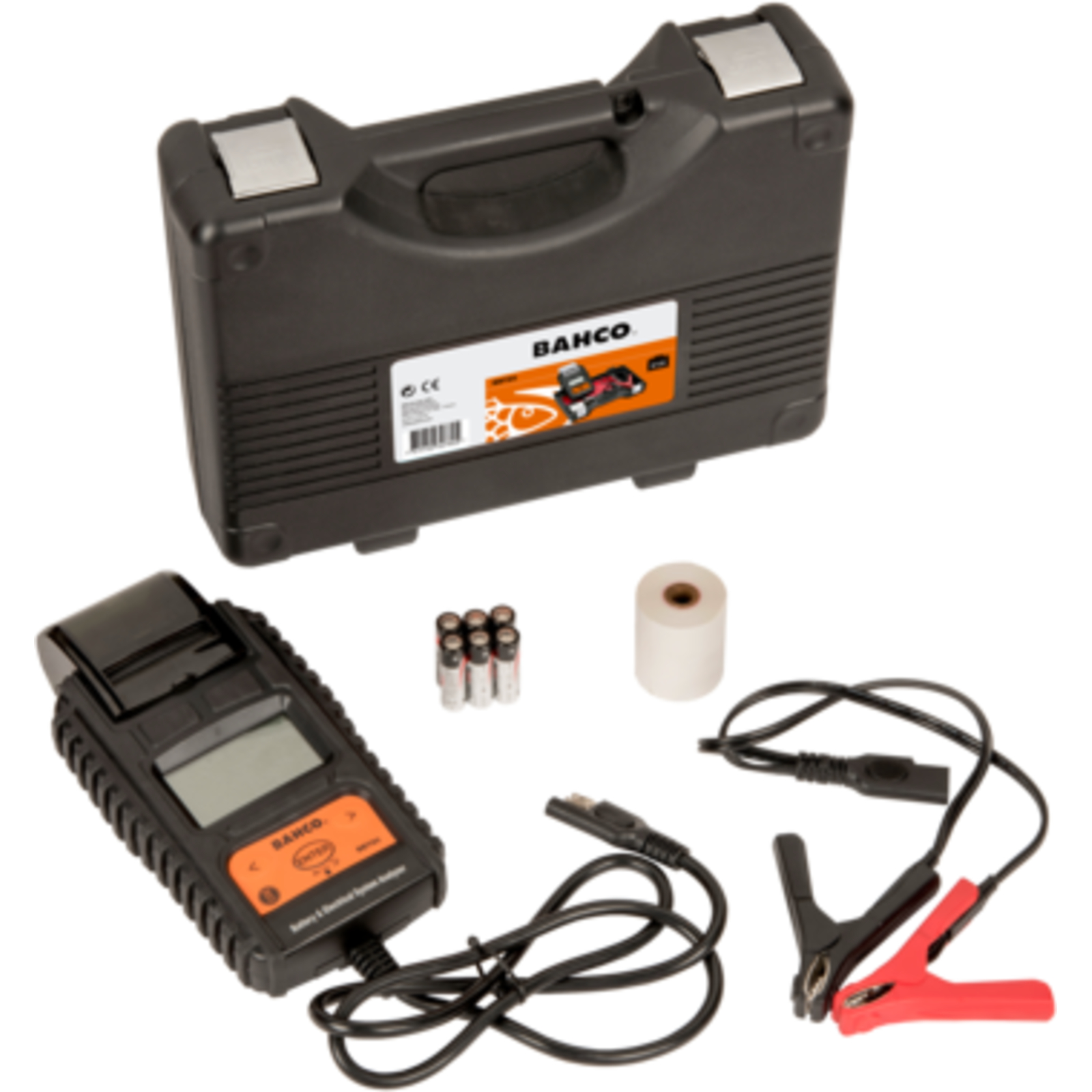 Testeur digital batteries 6-12 V avec imprimante coffret BAHCO - BBT80