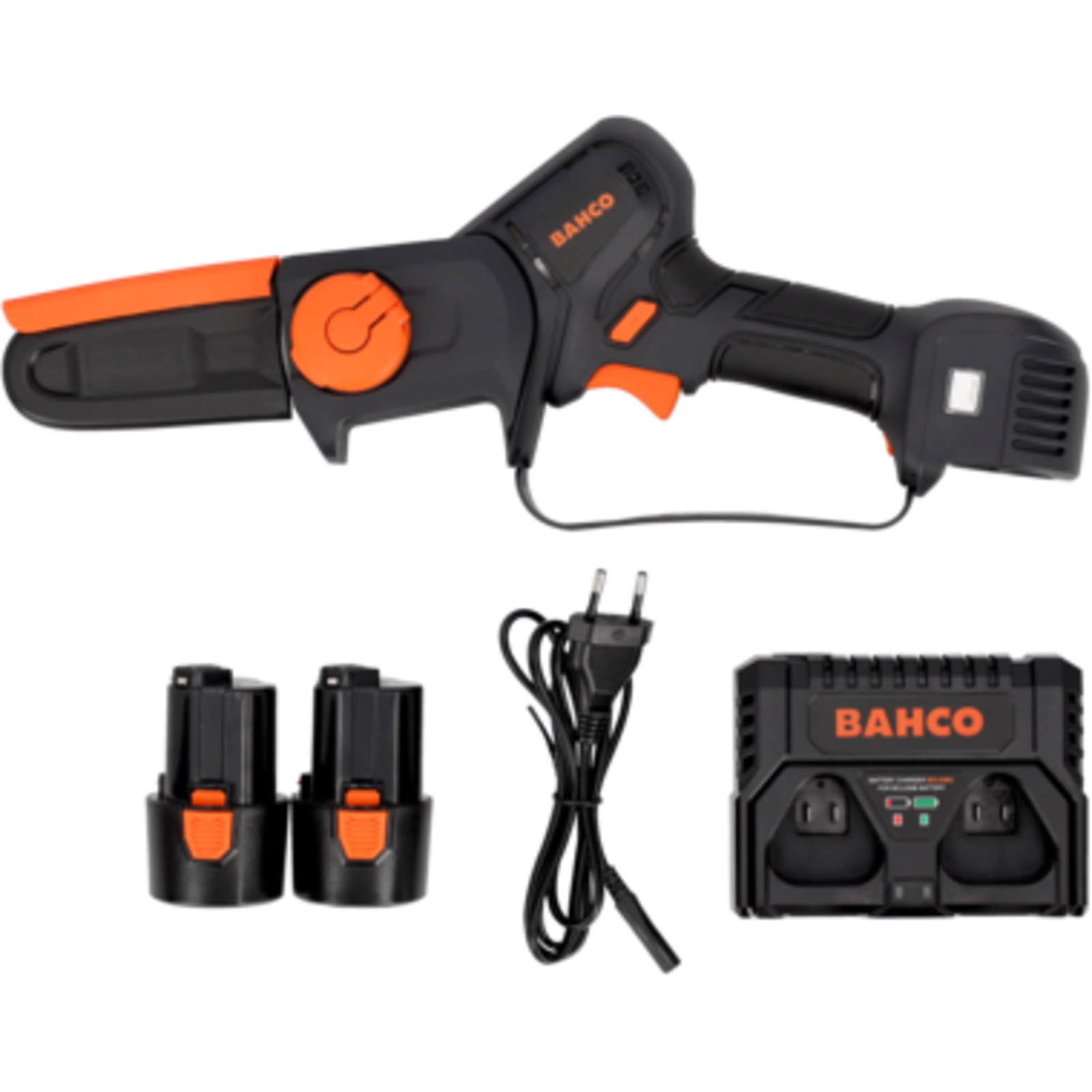 Tronçonneuse compacte 90 mm 300 W 10.8 V avec 2 batteries BAHCO - BCL104