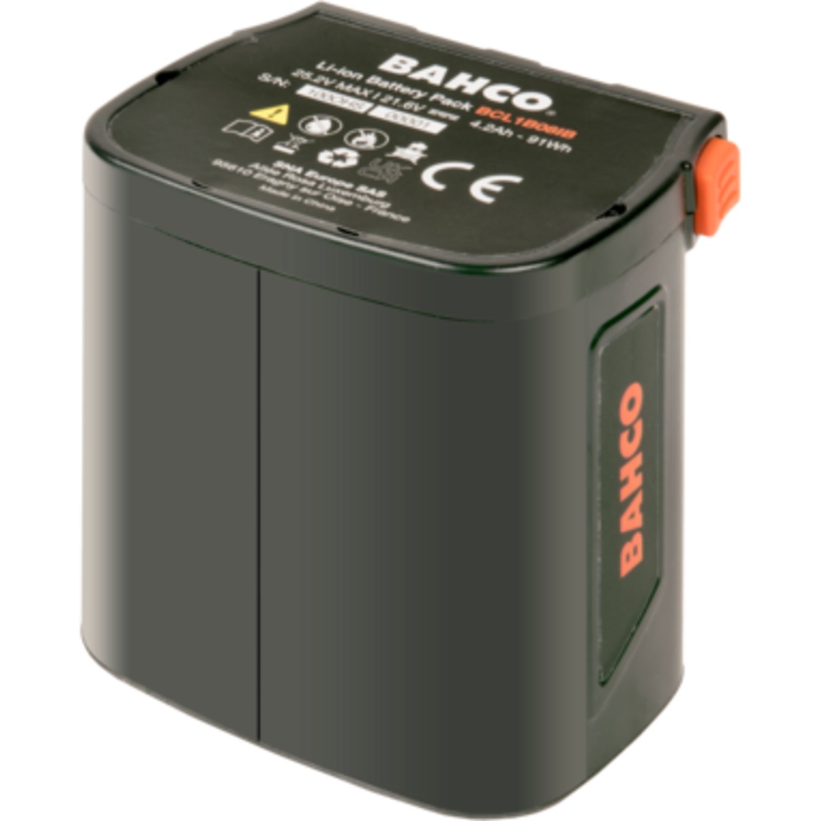Tronçonneuse sur batterie 110 mm 600 W avec 3 batteries BCL1B08IB BAHCO - BCL15IB