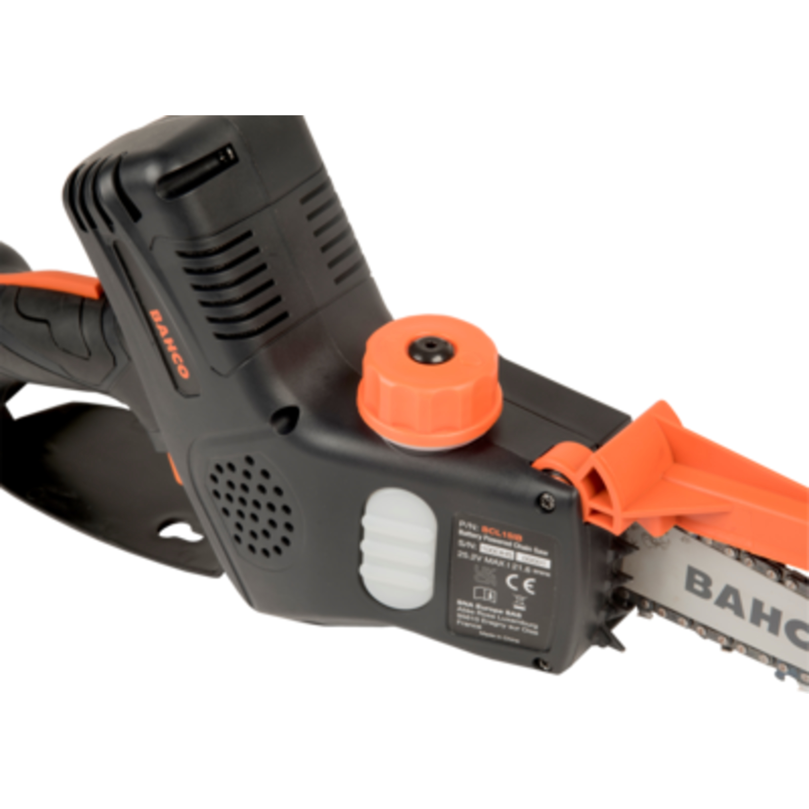 Tronçonneuse sur batterie 110 mm 600 W avec 3 batteries BCL1B08IB BAHCO - BCL15IB