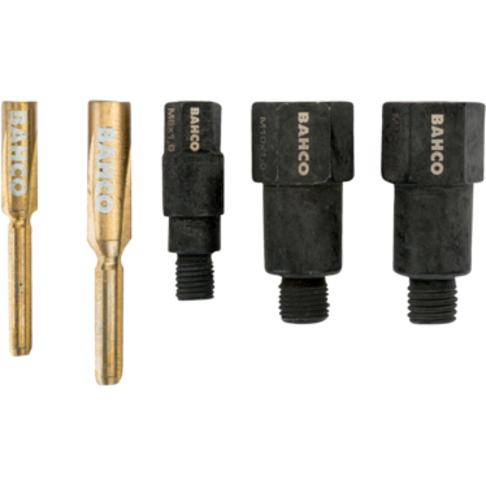 Coffret nettoyage puits bougie préchauffage M8 M10 avec guides d'alésoir BAHCO - BE1200P6AC1