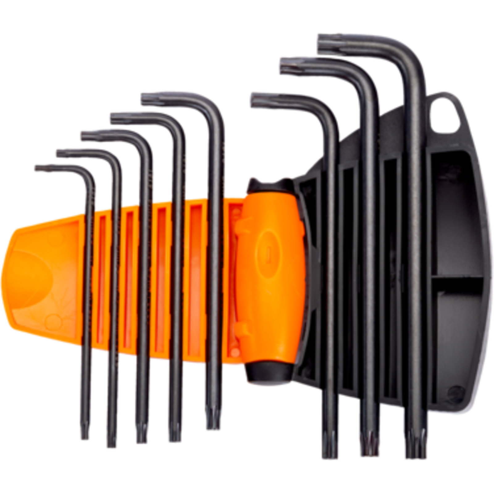 Jeu de clés mâles longues TORX Plus T9-T40 finition phosphatée 8 pcs BAHCO - BE-7675