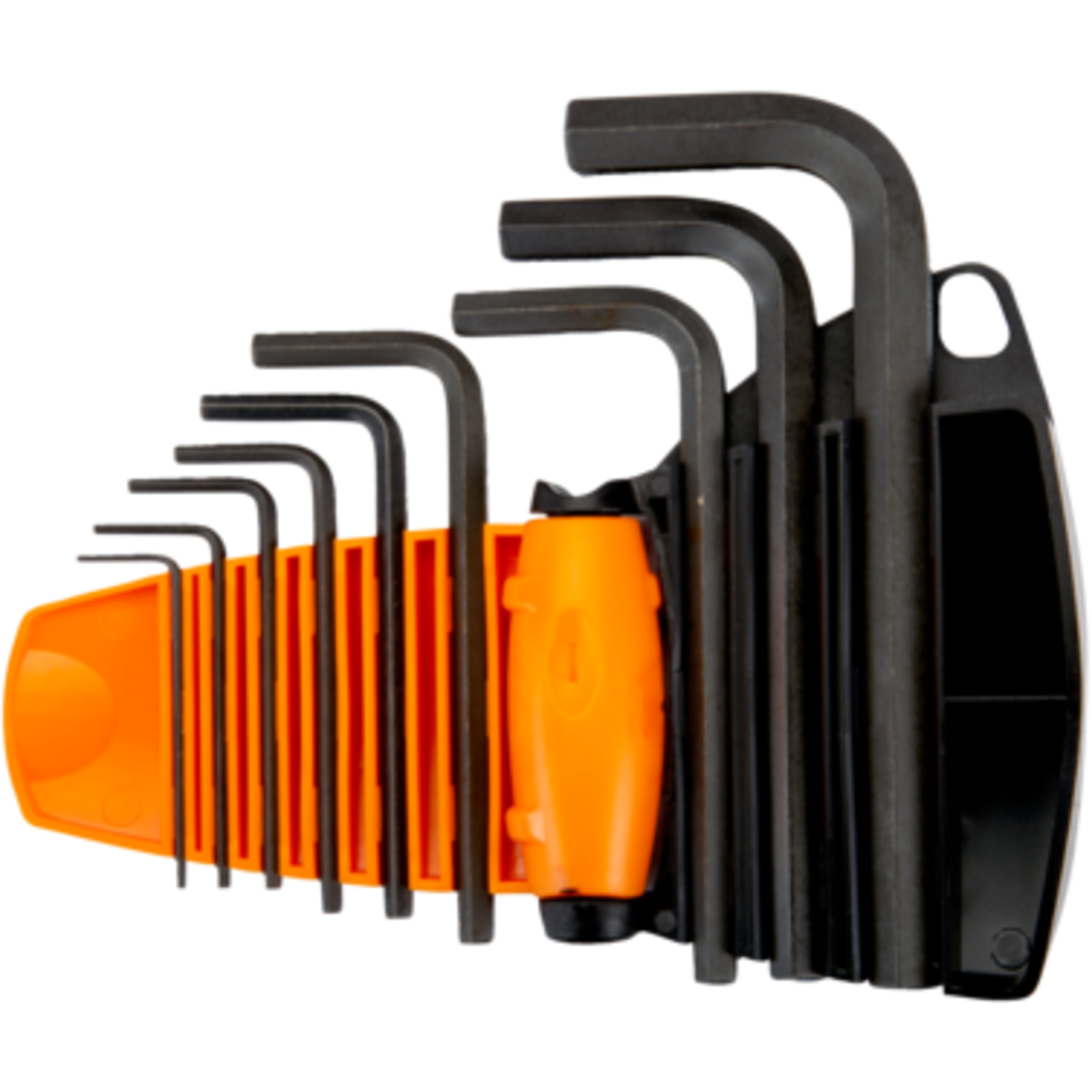 Jeu de clés mâles 6 pans métriques 9 pcs avec support compact bi-matière BAHCO - BE-9578