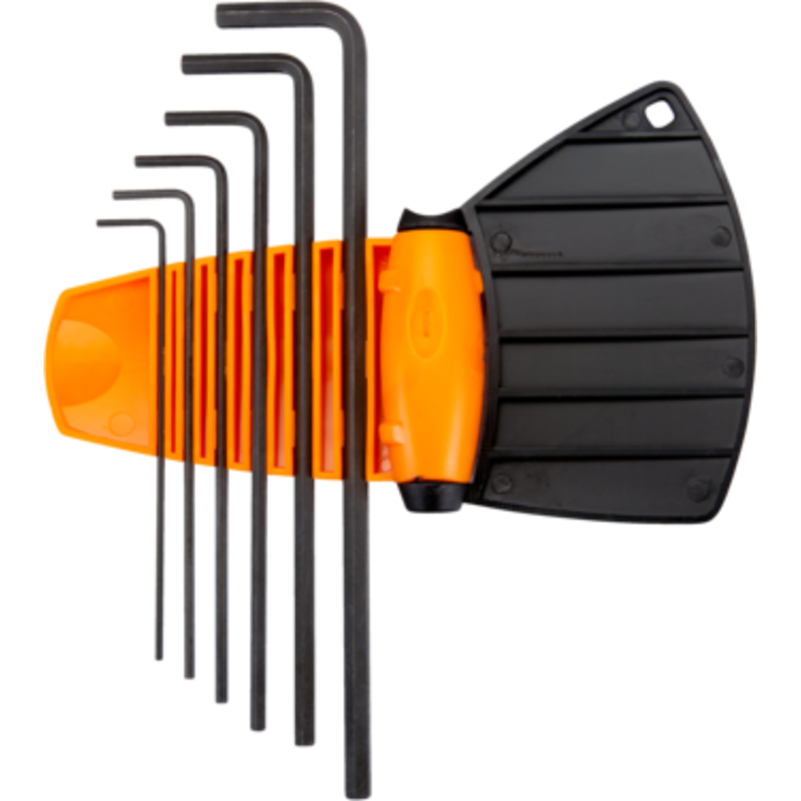 Jeu de clés mâles 6 pans longues métriques 1,5-5 mm finition phosphatée 9 pcs BAHCO - BE-9586