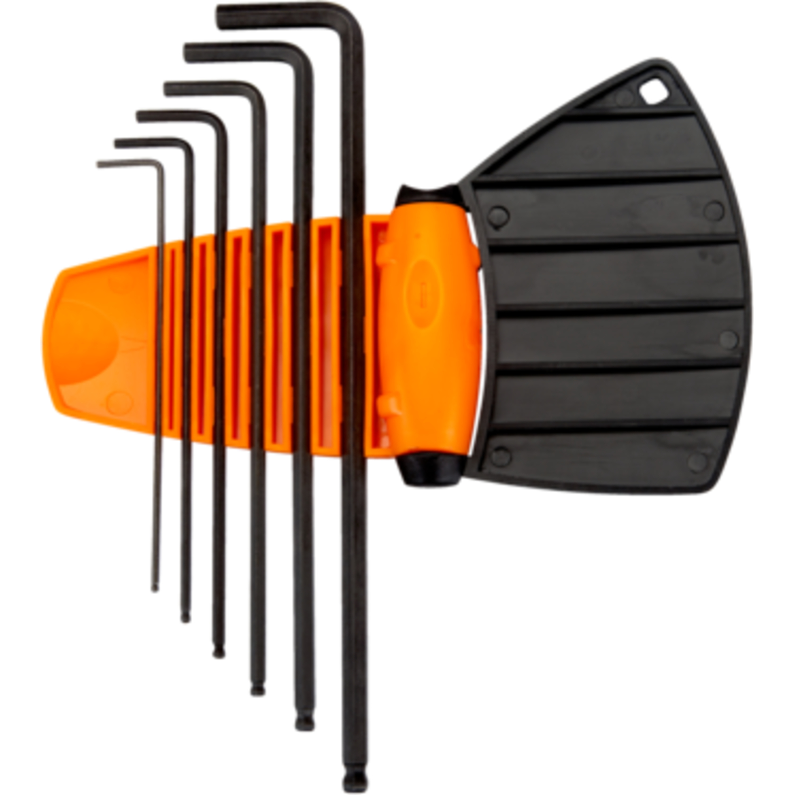 Jeu de clés mâles 6 pans tête sphérique longues métriques 1.5-5 mm 6 pcs BAHCO - BE-9676