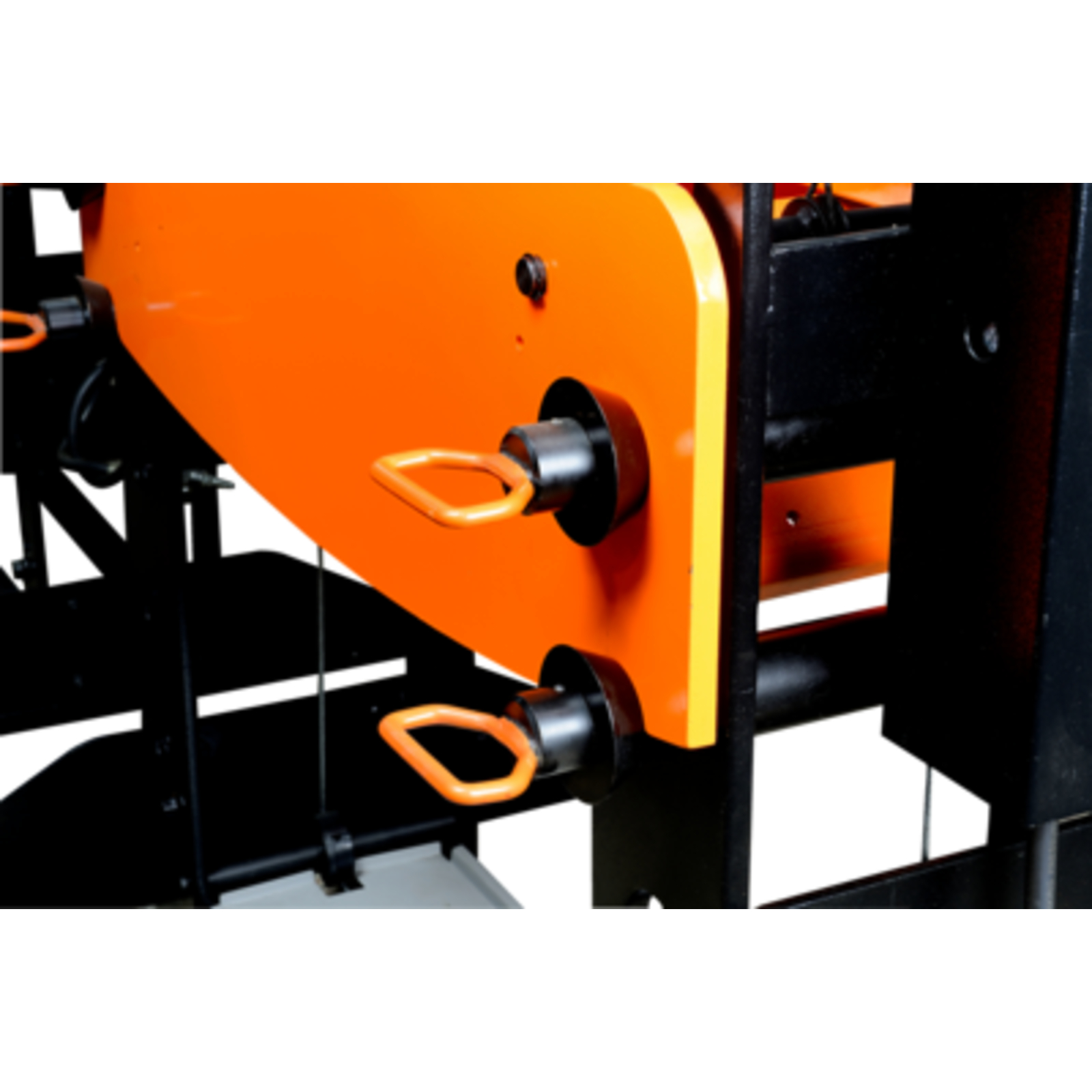 Presse hydraulique 100 tonnes double vitesse avec supports en V et goupilles BAHCO - BH7100A