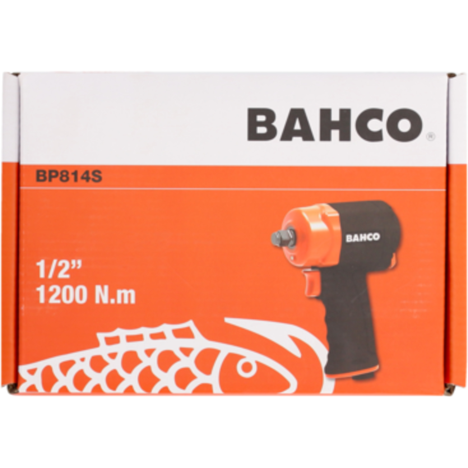 Clé à chocs compacte 1/2'' 1200 N.m mécanisme marteau Jumbo BAHCO - BP814S
