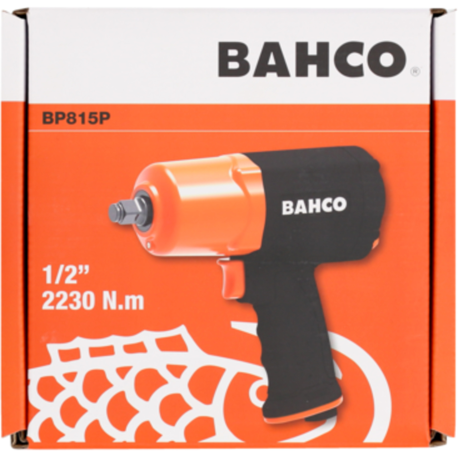 Clé à chocs 1/2'' double marteau 2230 Nm avec régulateur 3 niveaux BAHCO - BP815P