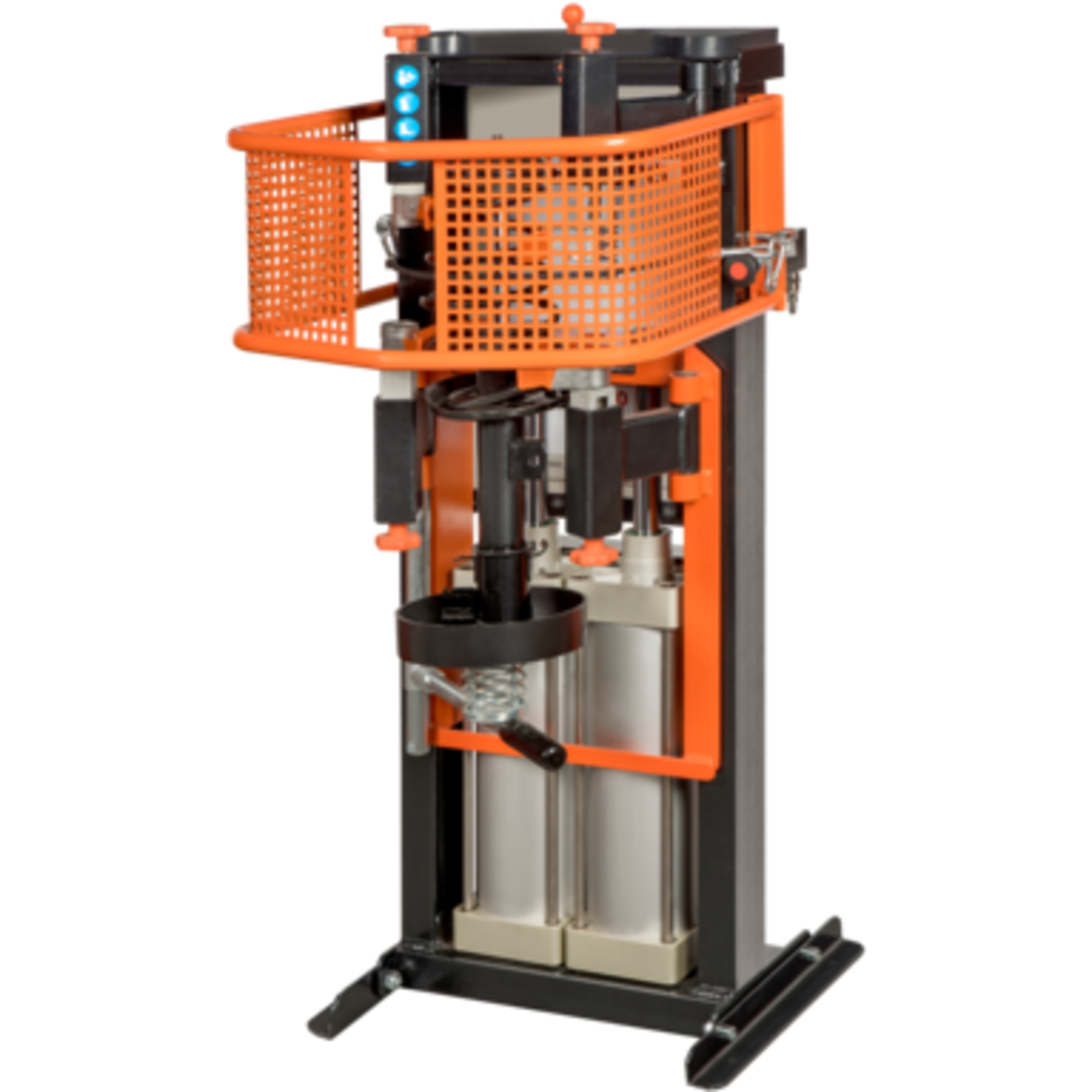 Compresseur de ressort MacPherson double piston pneumatique avec grille de protection 24 kN BAHCO - BS30PG