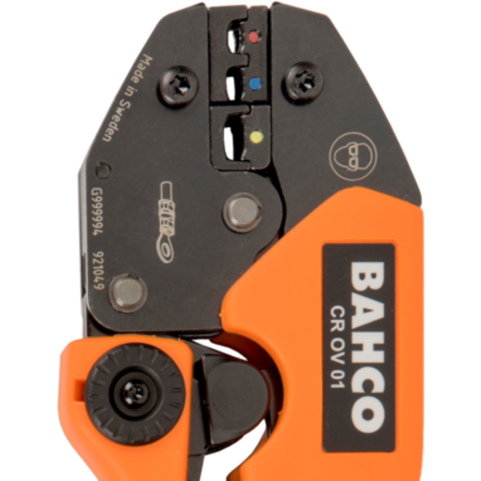 Pinces à sertir cliquet pour connecteurs isolés 0,5-6 mm² AWG 20-10 BAHCO - CR OV 01