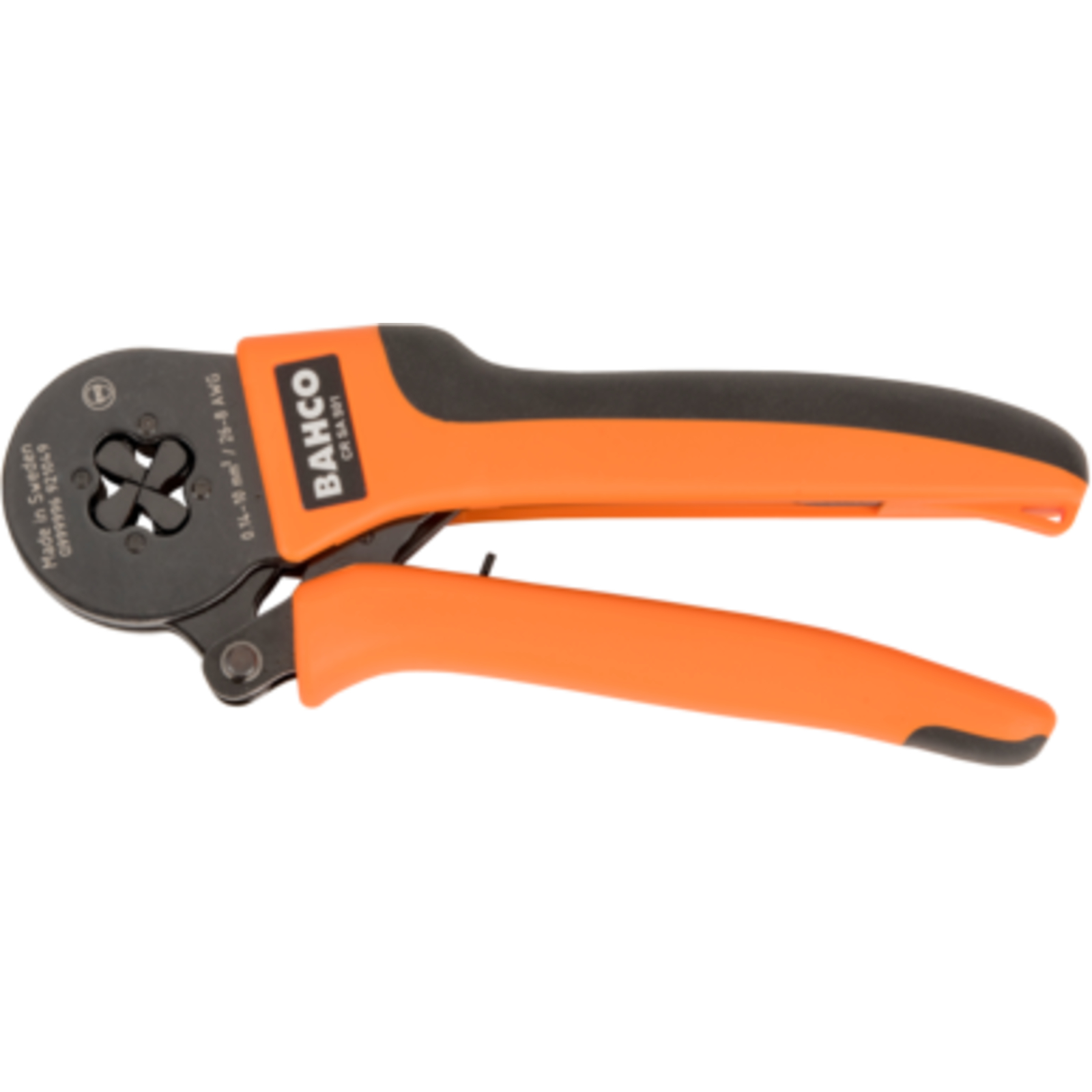 Pince à sertir profil carré 0,14-10 mm² AWG 26-8 ajustement automatique BAHCO - CR SA S01