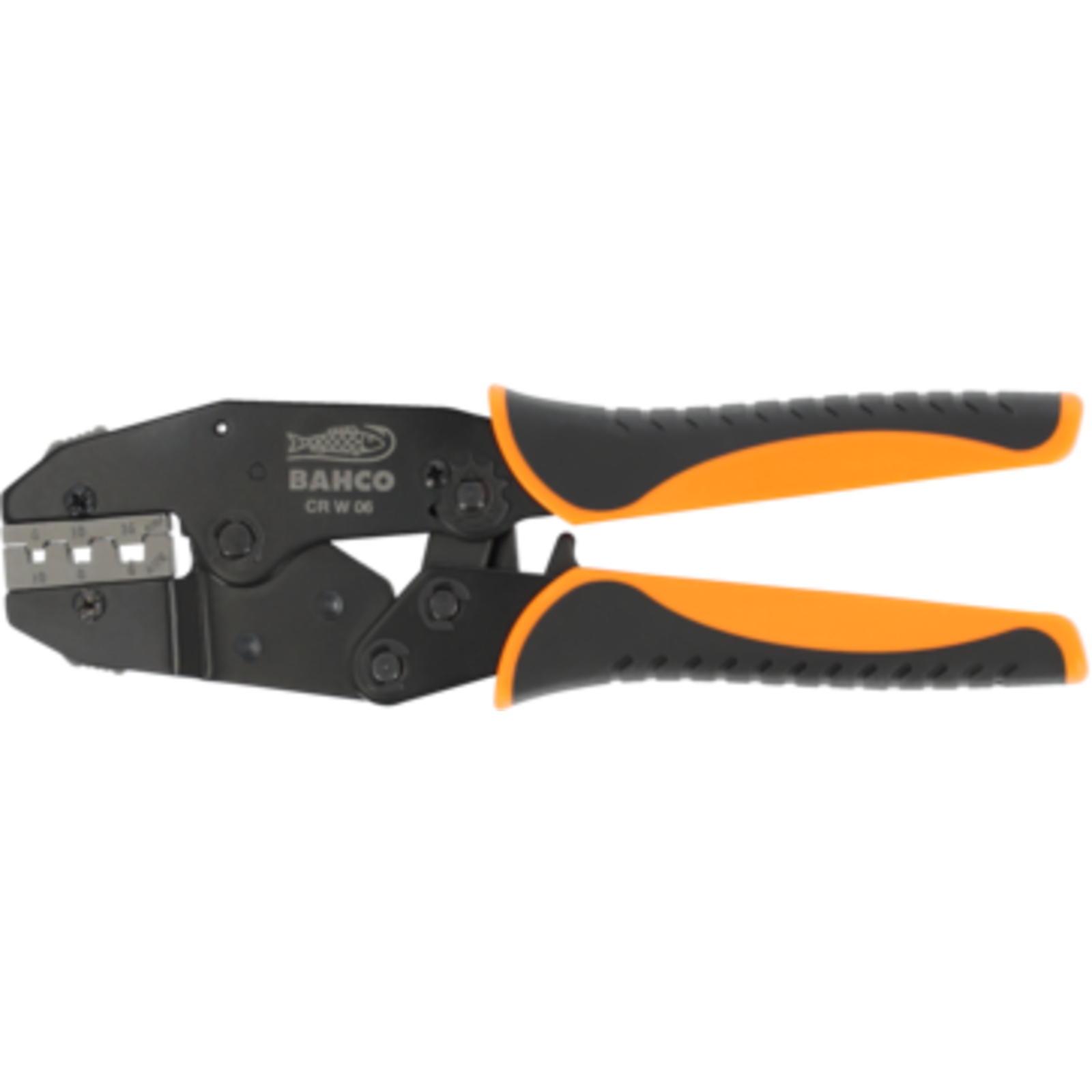 Pince à sertir cliquet 6-16 AWG connecteurs tubulaires 225 mm BAHCO - CR W 06