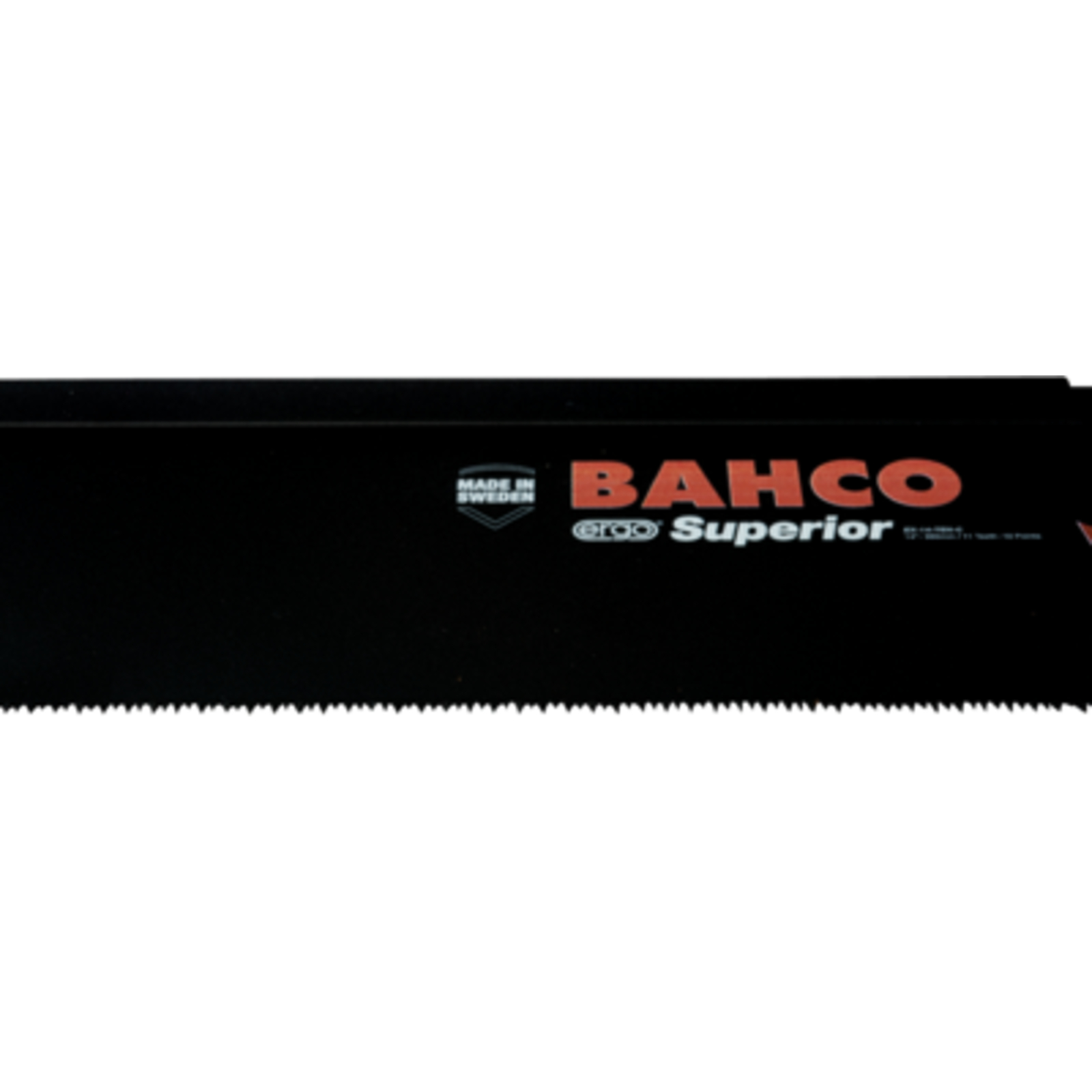 Lame de scie à dos 350 mm 11/12 dents pour plastiques laminés bois et métaux tendres BAHCO - EX-14-TEN-C