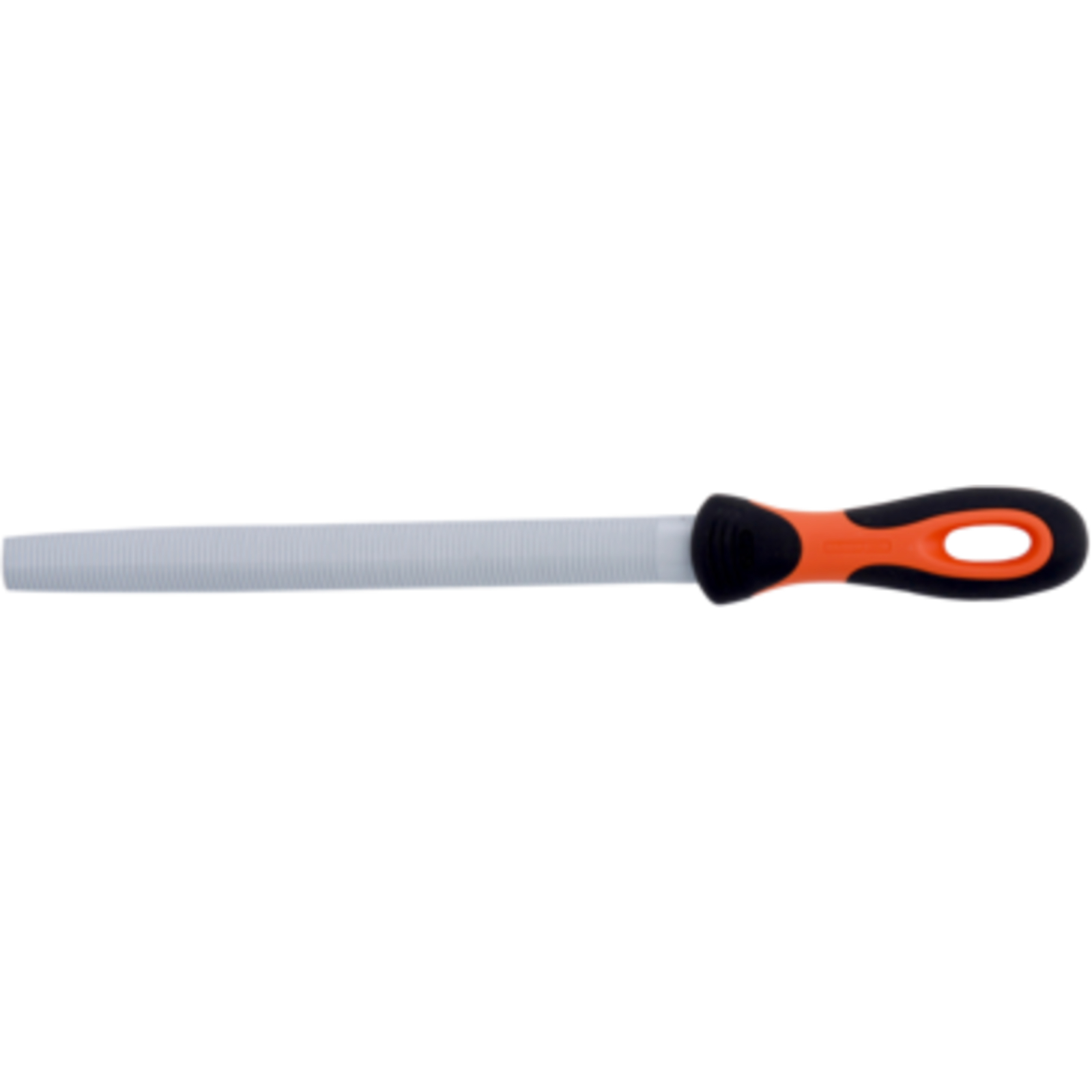 Lime mi-ronde denture striée 250 mm manche bimatière ERGO avec étui BAHCO - HRFM10