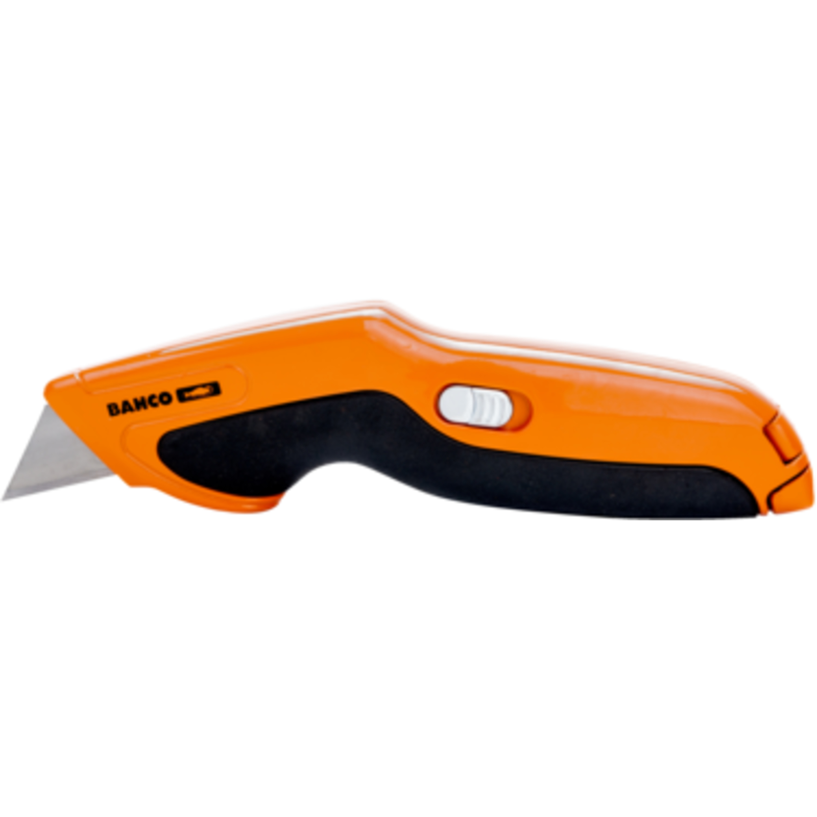 Cutter lame fixe revêtement plastique TPE avec étui aluminium 5 lames BAHCO - KBFU-01