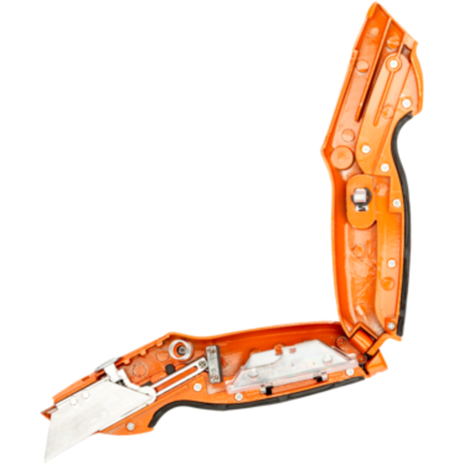 Cutter rétractable 170 mm revêtement plastique TPE avec stockage lames BAHCO - KBRU-01