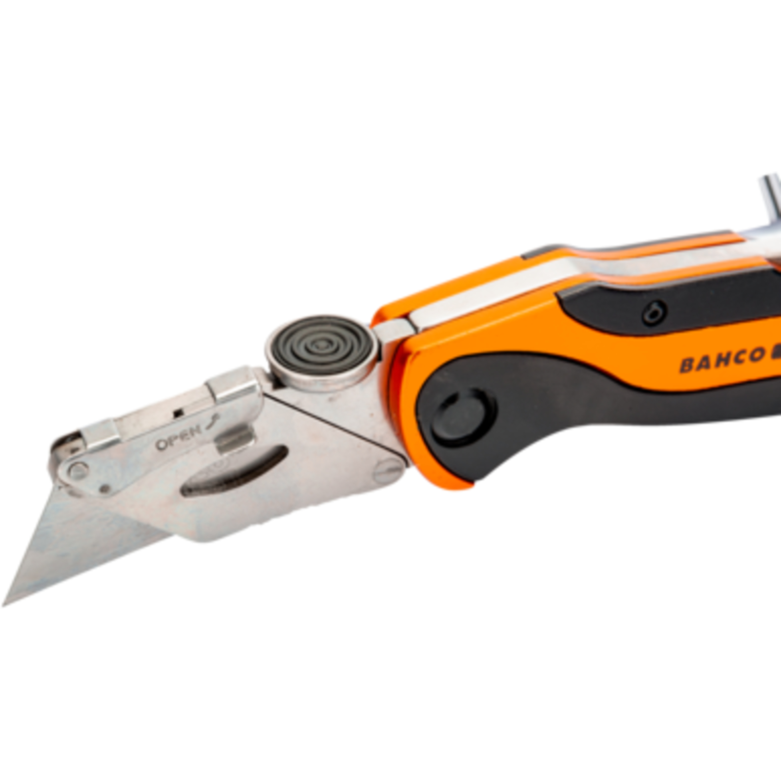 Cutter pliable rétractable lame 60 mm poignée aluminium BAHCO - KBSU-01