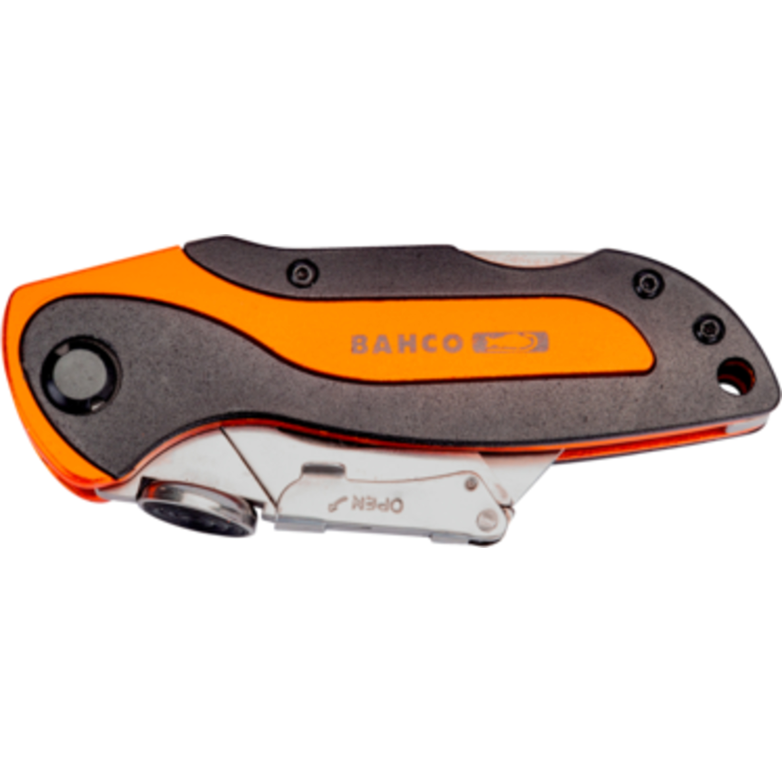 Cutter pliable rétractable lame 60 mm poignée aluminium BAHCO - KBSU-01