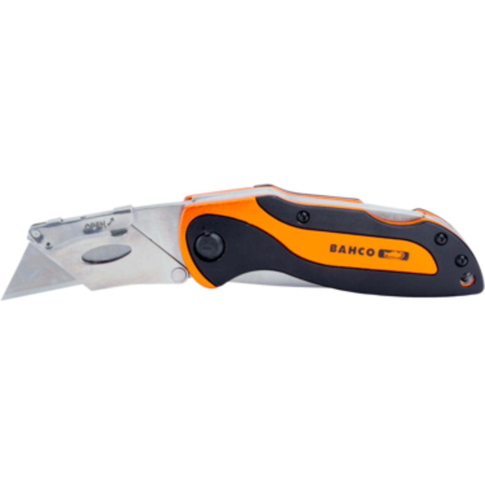 Couteau pliable double lame 160 mm manche aluminium verrouillage BAHCO - KBTU-01