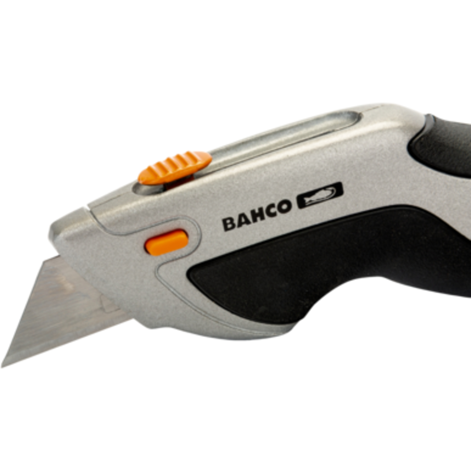 Cutter rétractable 161 mm mécanisme 2 positions avec réservoir 6 lames ERGO BAHCO - KERU-01