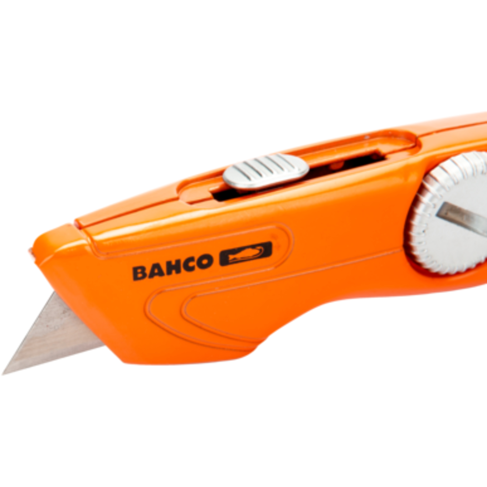 Cutter lame rétractable twist 145 mm aluminium avec support magnétique BAHCO - KGRU-02