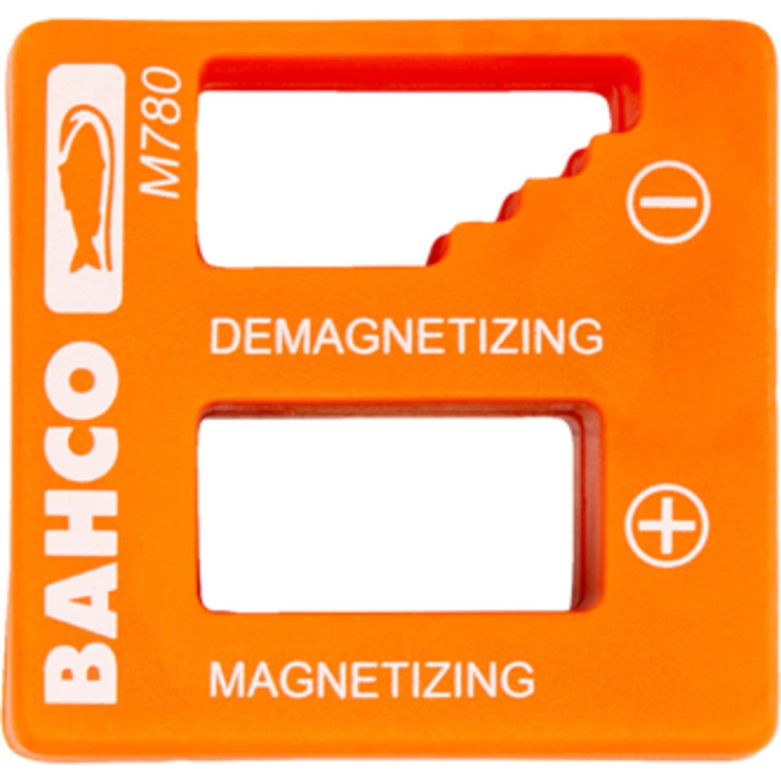 Boîte pour aimanter et désaimanter lames tournevis et brucelles 50x52x29 mm plastique BAHCO - M780